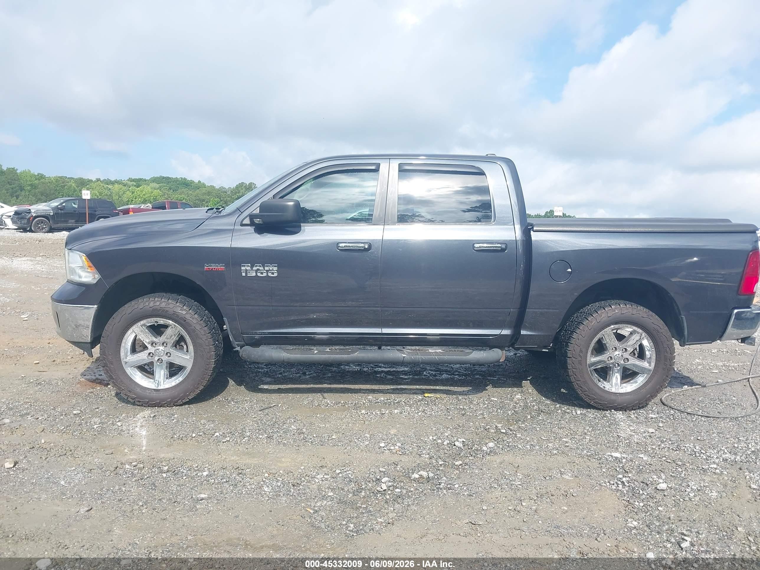 2014 Ram 1500 Big Horn Gray vin: 1C6RR6LT0ES160923