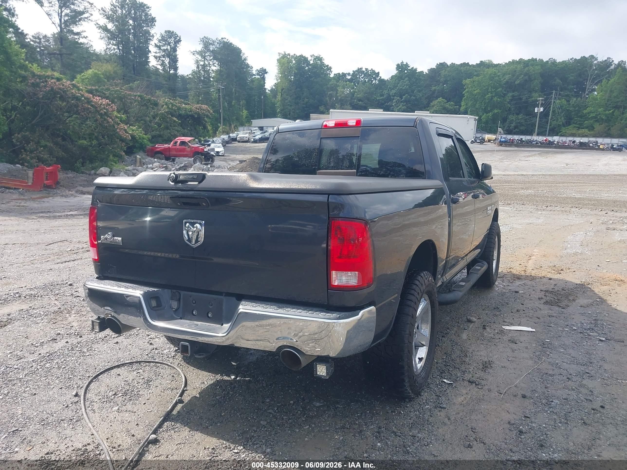 2014 Ram 1500 Big Horn Gray vin: 1C6RR6LT0ES160923
