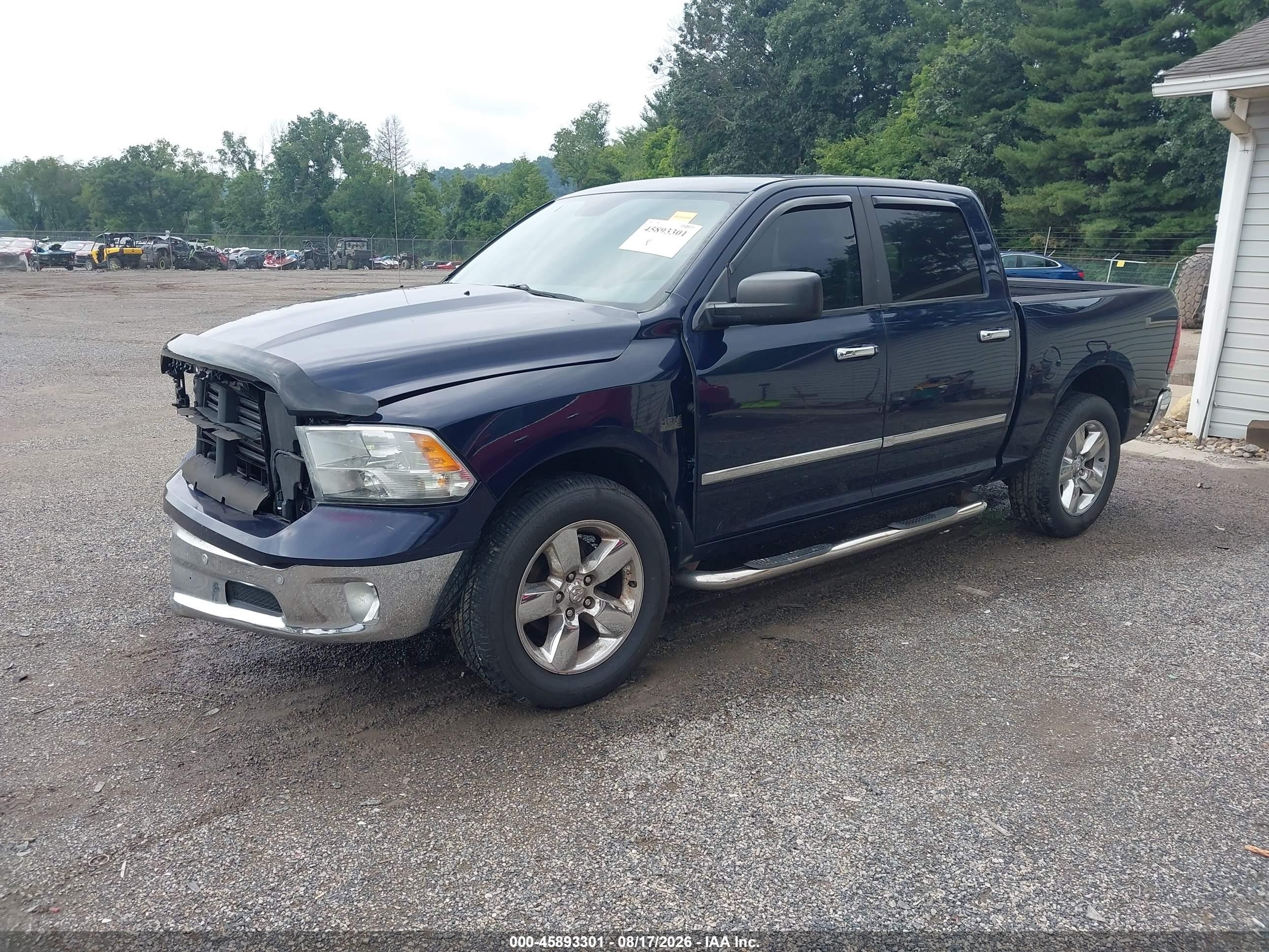 2015 Ram 1500 Big Horn Blue vin: 1C6RR6LT0FS505854