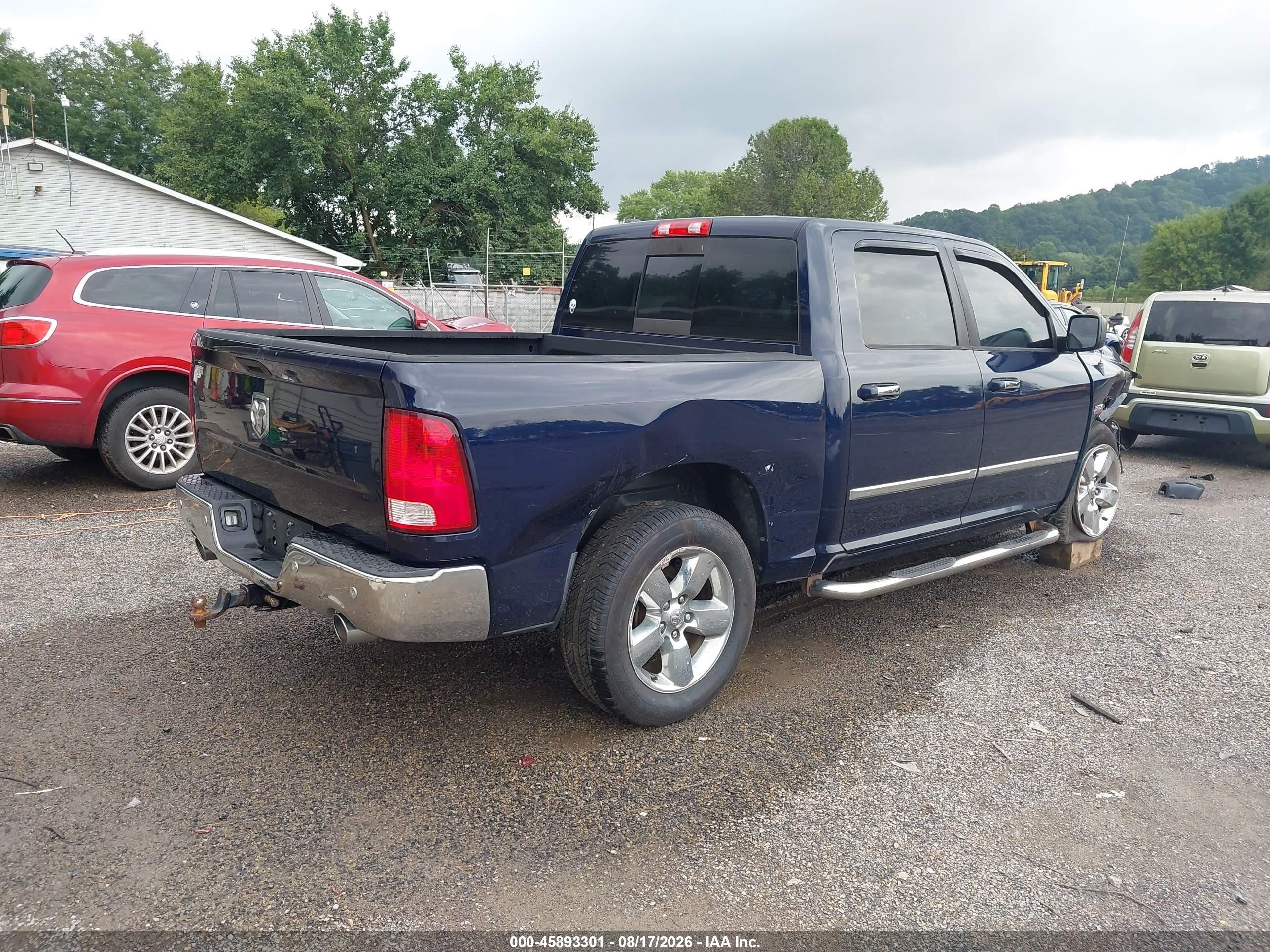 2015 Ram 1500 Big Horn Blue vin: 1C6RR6LT0FS505854