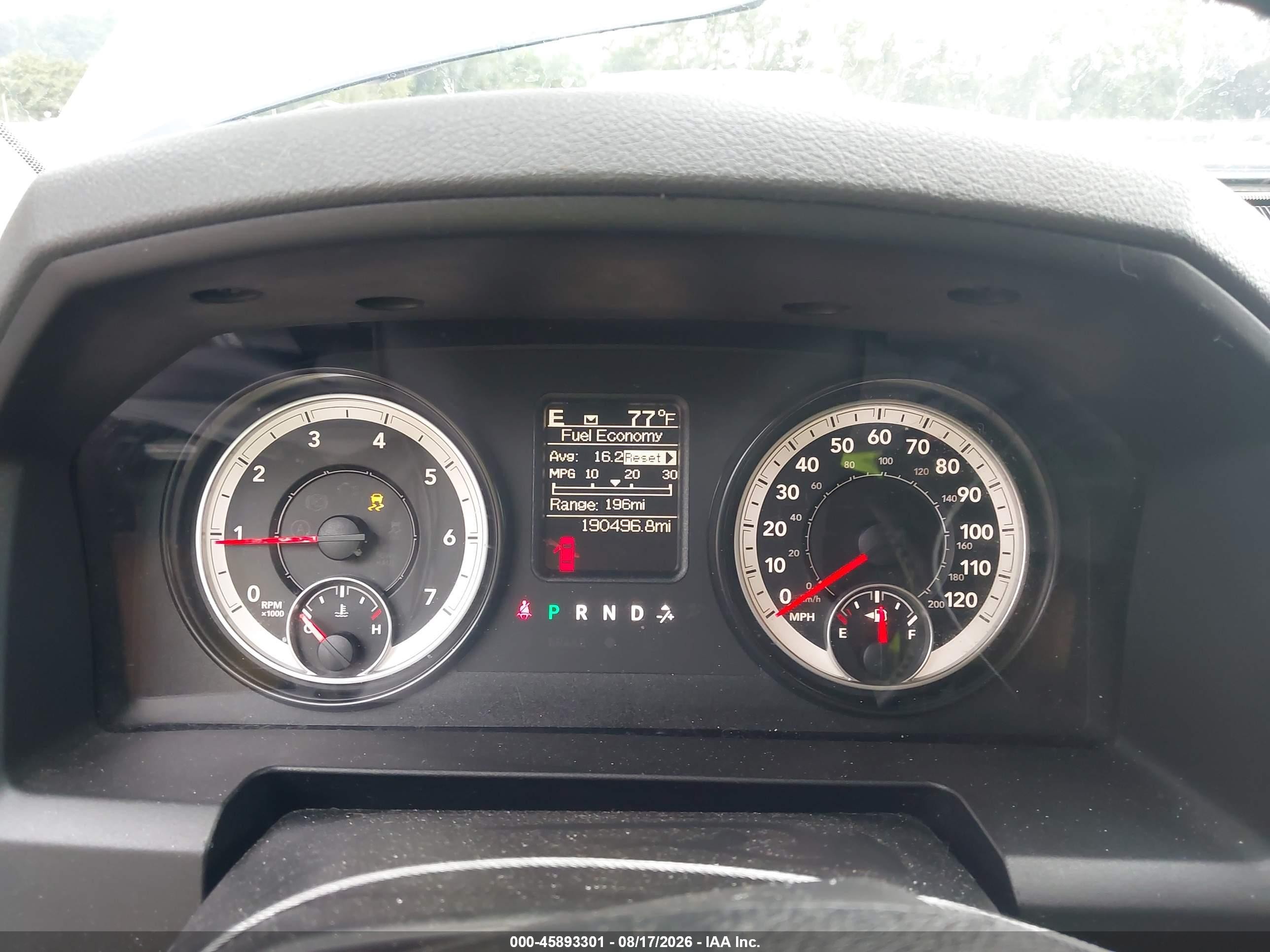 2015 Ram 1500 Big Horn Blue vin: 1C6RR6LT0FS505854