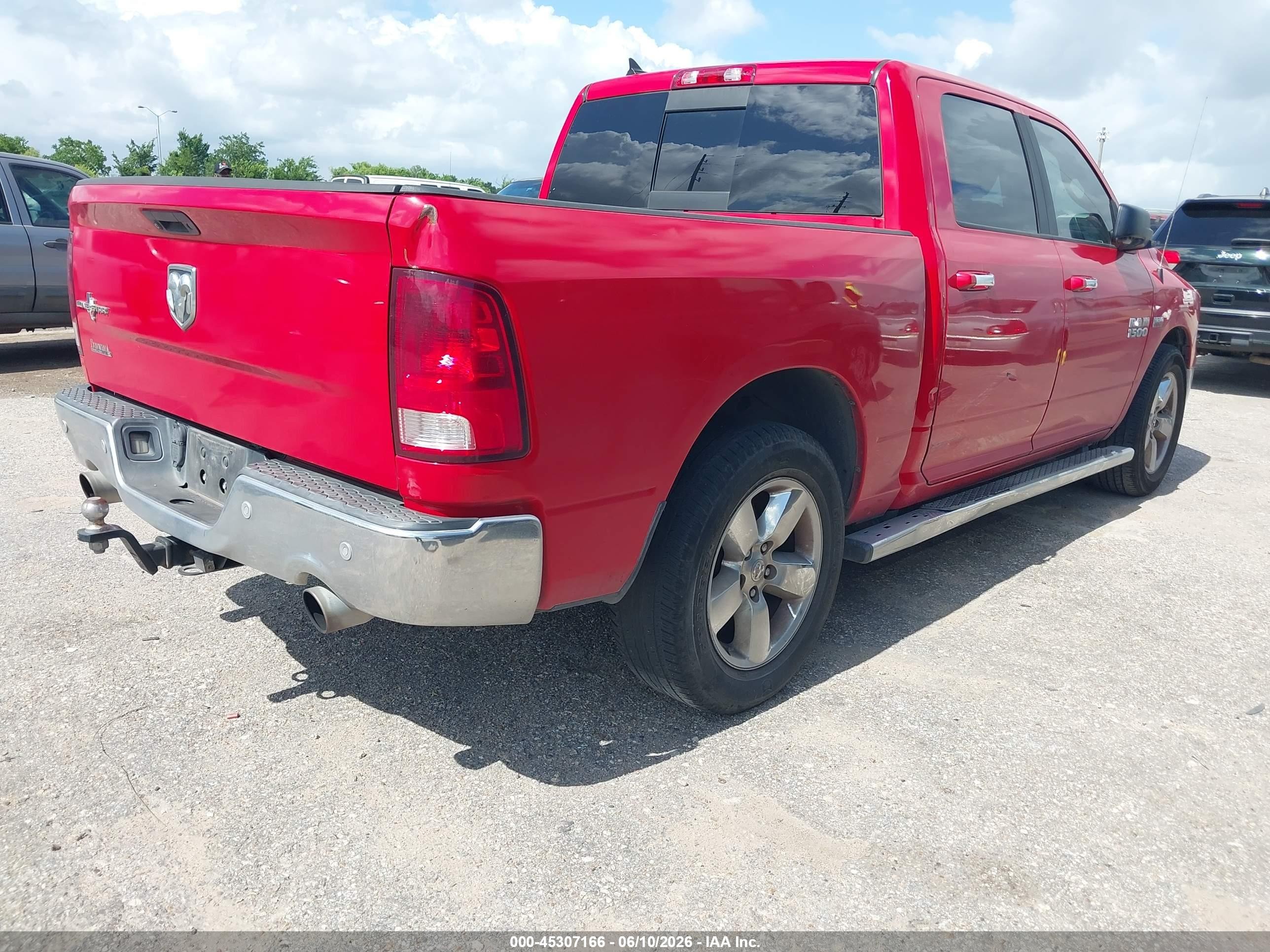 2015 Ram 1500 Lone Star Red vin: 1C6RR6LT0FS567206