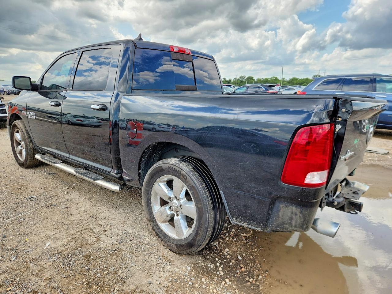 2016 Ram 1500 Slt Black vin: 1C6RR6LT0GS233386