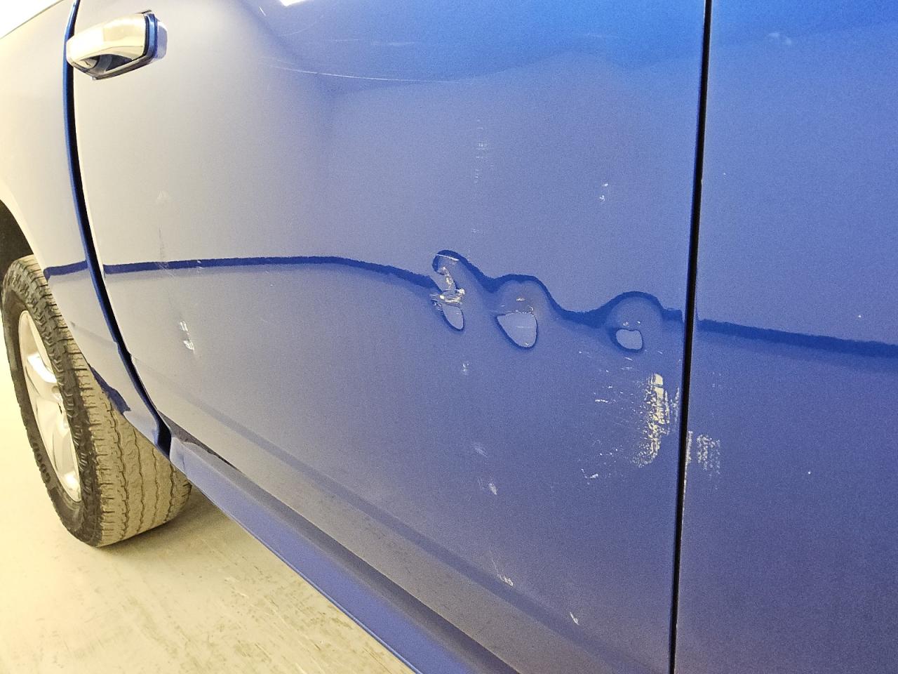 2018 Ram 1500 Slt Blue vin: 1C6RR6LT0JS334130 Damage: Right Rear Door, Broken, Replacement Required