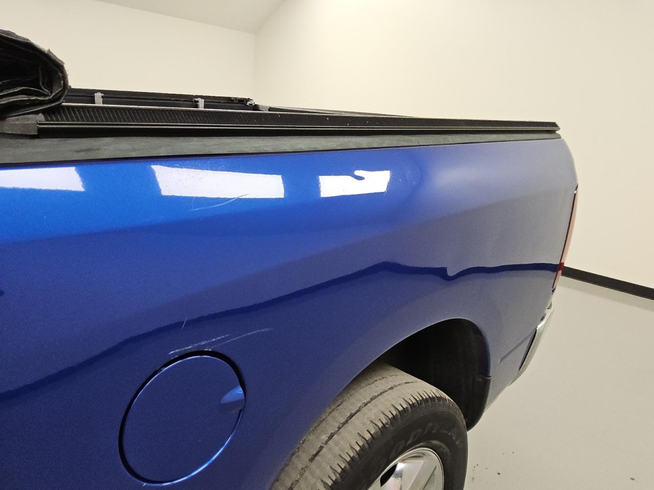 2018 Ram 1500 Slt Blue vin: 1C6RR6LT0JS334130 Damage: Left Bed Side, Multiple Dents/No Paint Damage, 5
