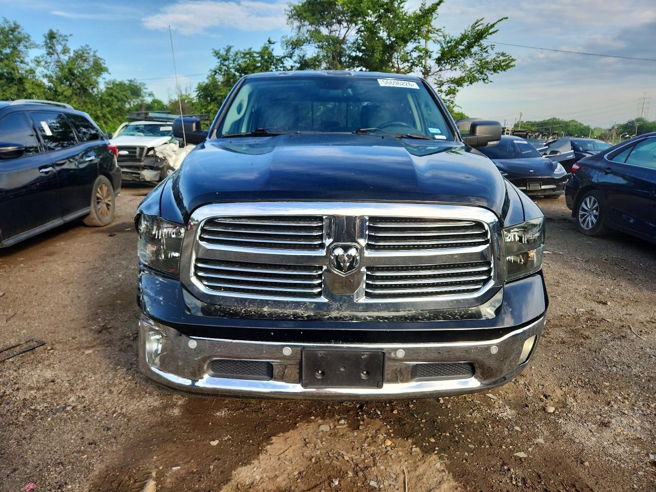 2015 Ram 1500 Slt Black vin: 1C6RR6LT1FS554481
