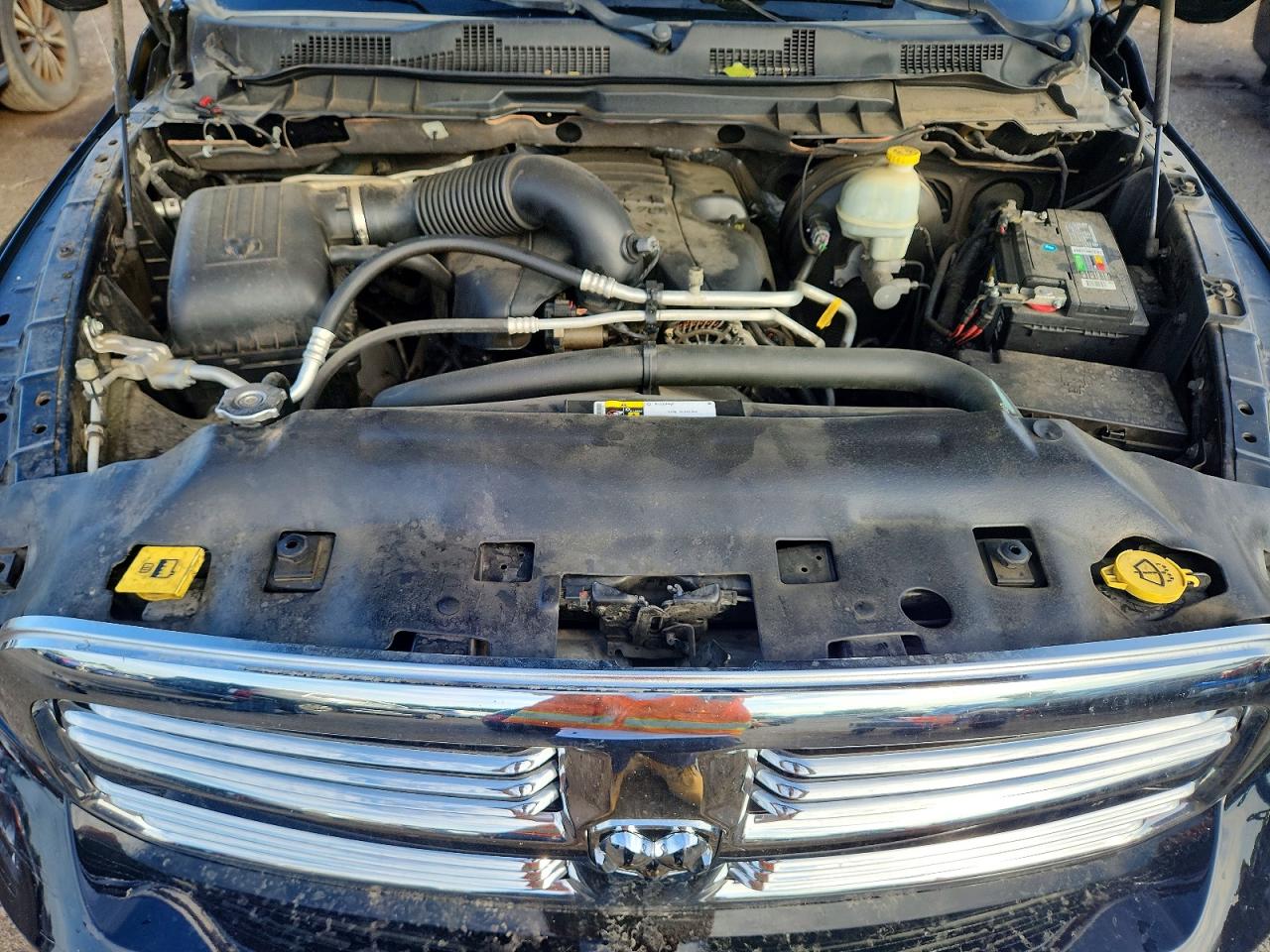2015 Ram 1500 Slt Black vin: 1C6RR6LT1FS554481