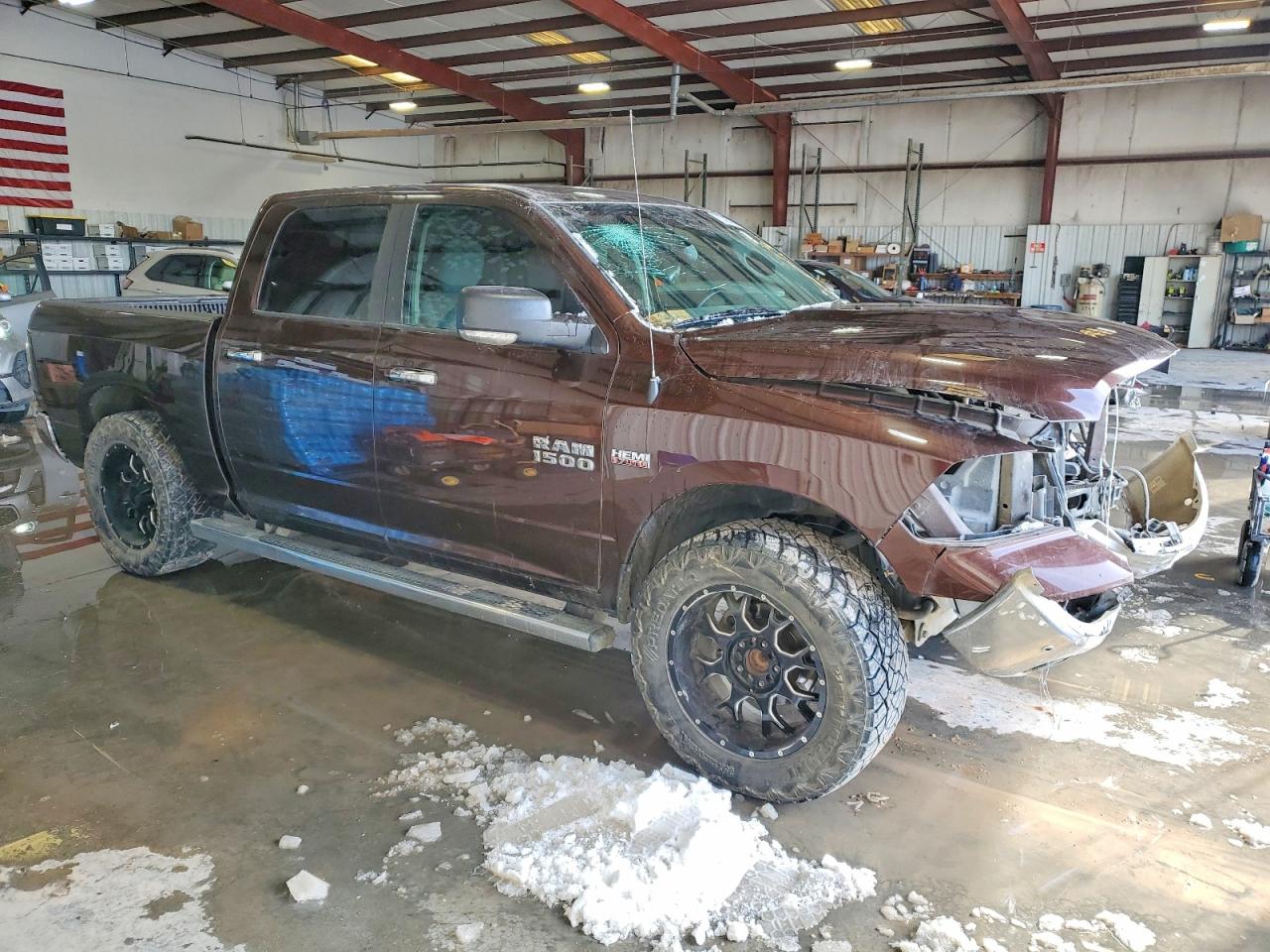 2015 Ram 1500 Slt Коричневый vin: 1C6RR6LT1FS608040