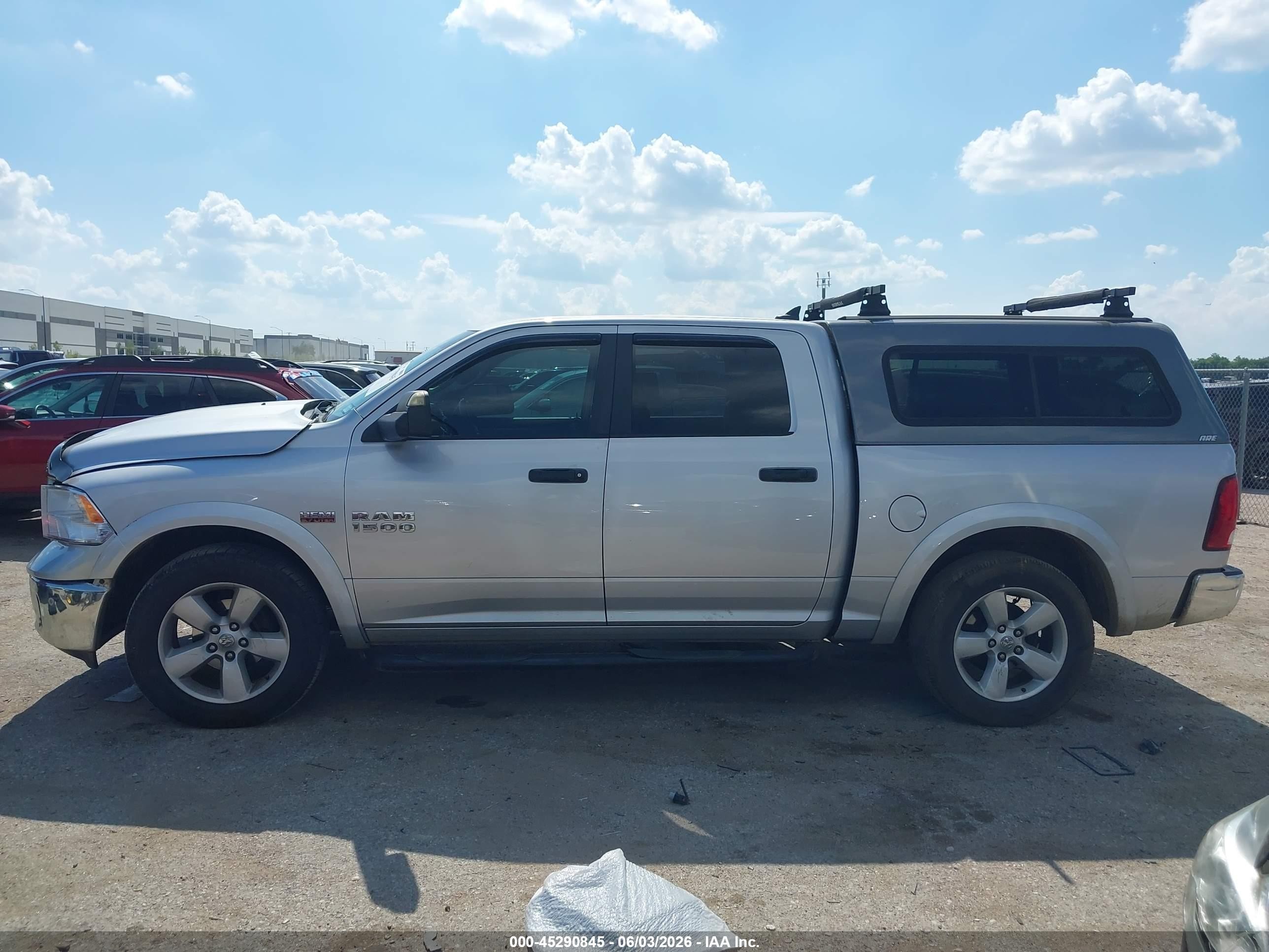 2015 Ram 1500 Outdoorsman Gray vin: 1C6RR6LT1FS639353