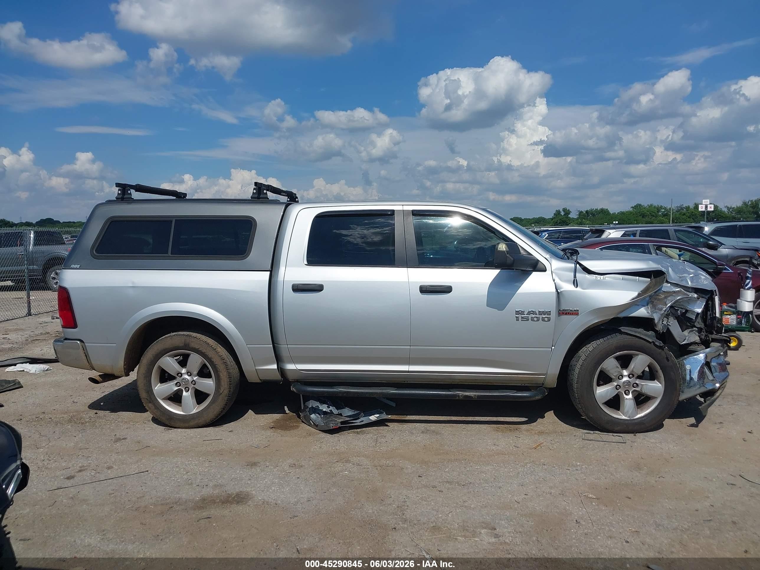 2015 Ram 1500 Outdoorsman Gray vin: 1C6RR6LT1FS639353