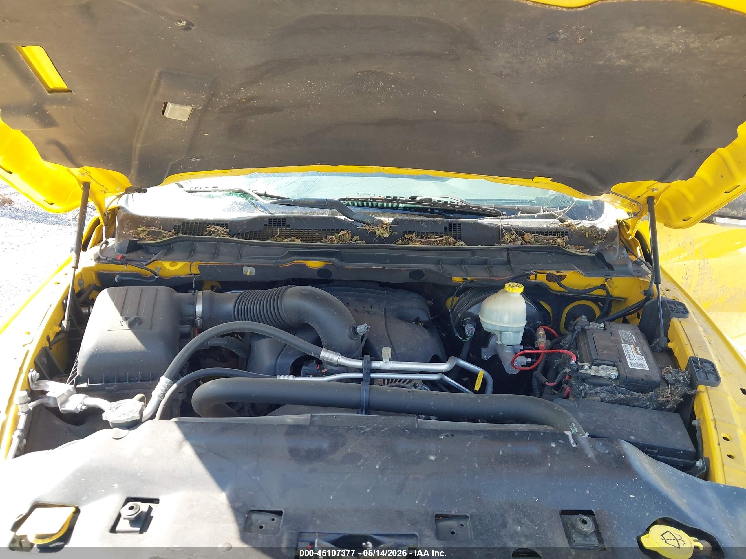 2015 Ram 1500 Big Horn Желтый vin: 1C6RR6LT1FS658548