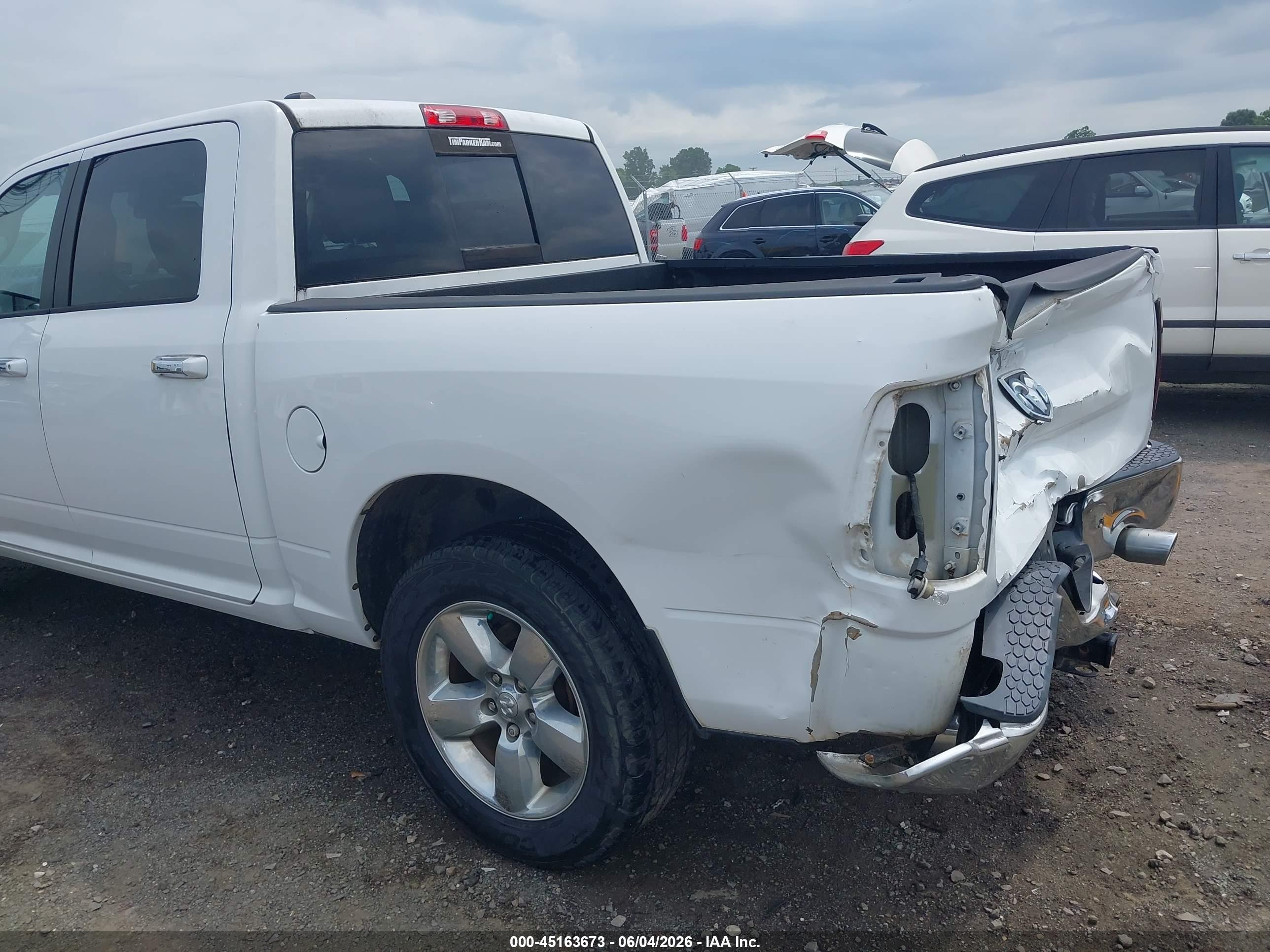 2015 Ram 1500 Big Horn White vin: 1C6RR6LT1FS677228