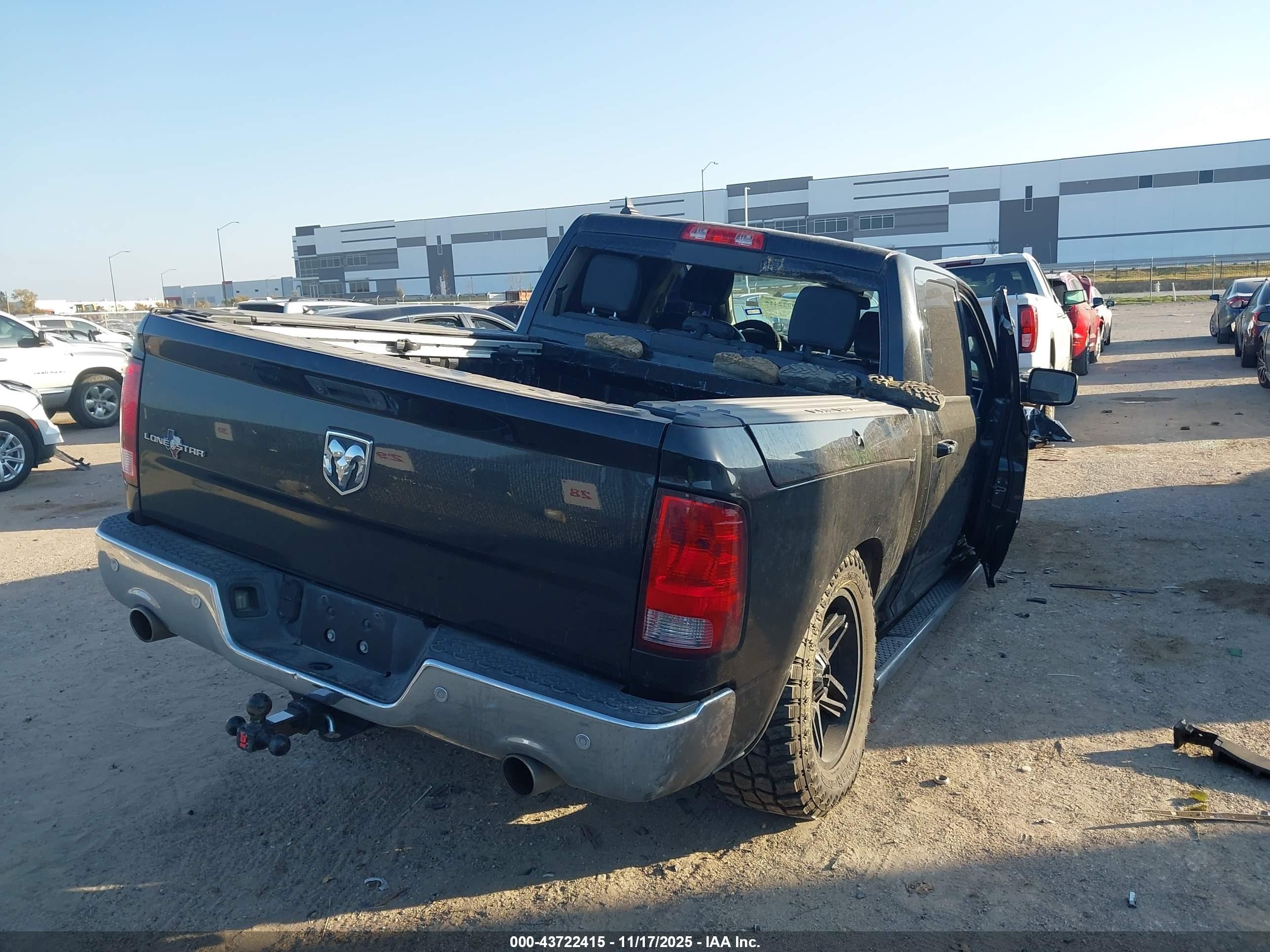 2015 Ram 1500 Lone Star Black vin: 1C6RR6LT1FS722328
