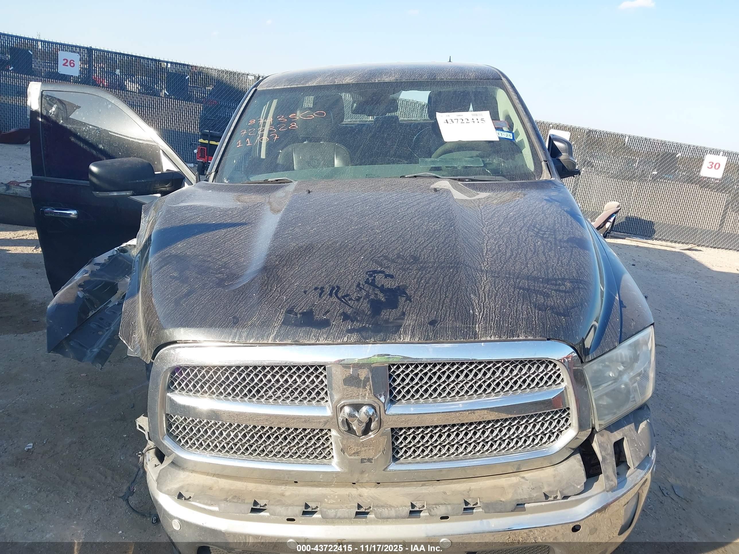 2015 Ram 1500 Lone Star Black vin: 1C6RR6LT1FS722328
