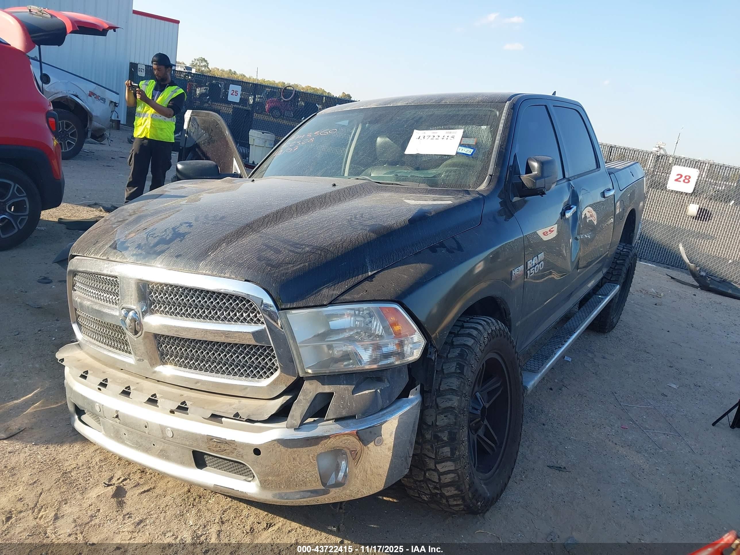 2015 Ram 1500 Lone Star Black vin: 1C6RR6LT1FS722328