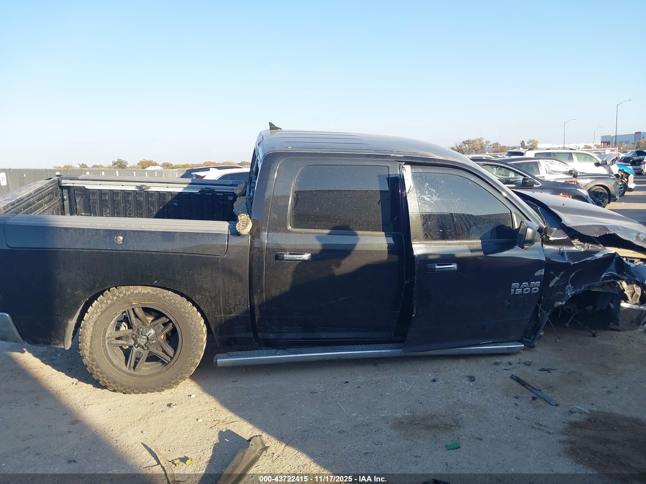 2015 Ram 1500 Lone Star Black vin: 1C6RR6LT1FS722328