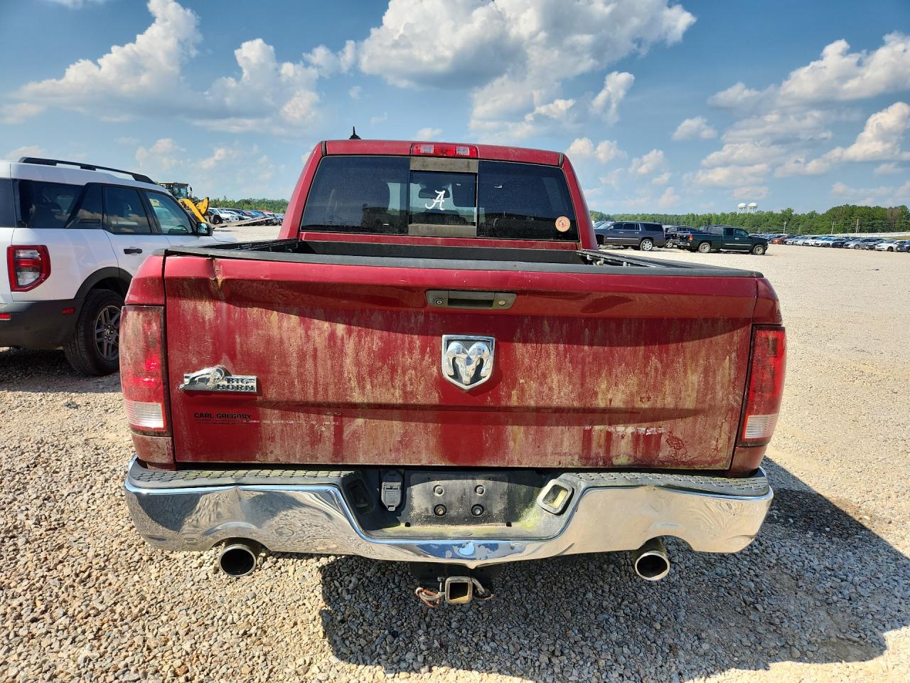 2013 Ram Ram Pickup 1500 Burgundy vin: 1C6RR6LT2DS509921