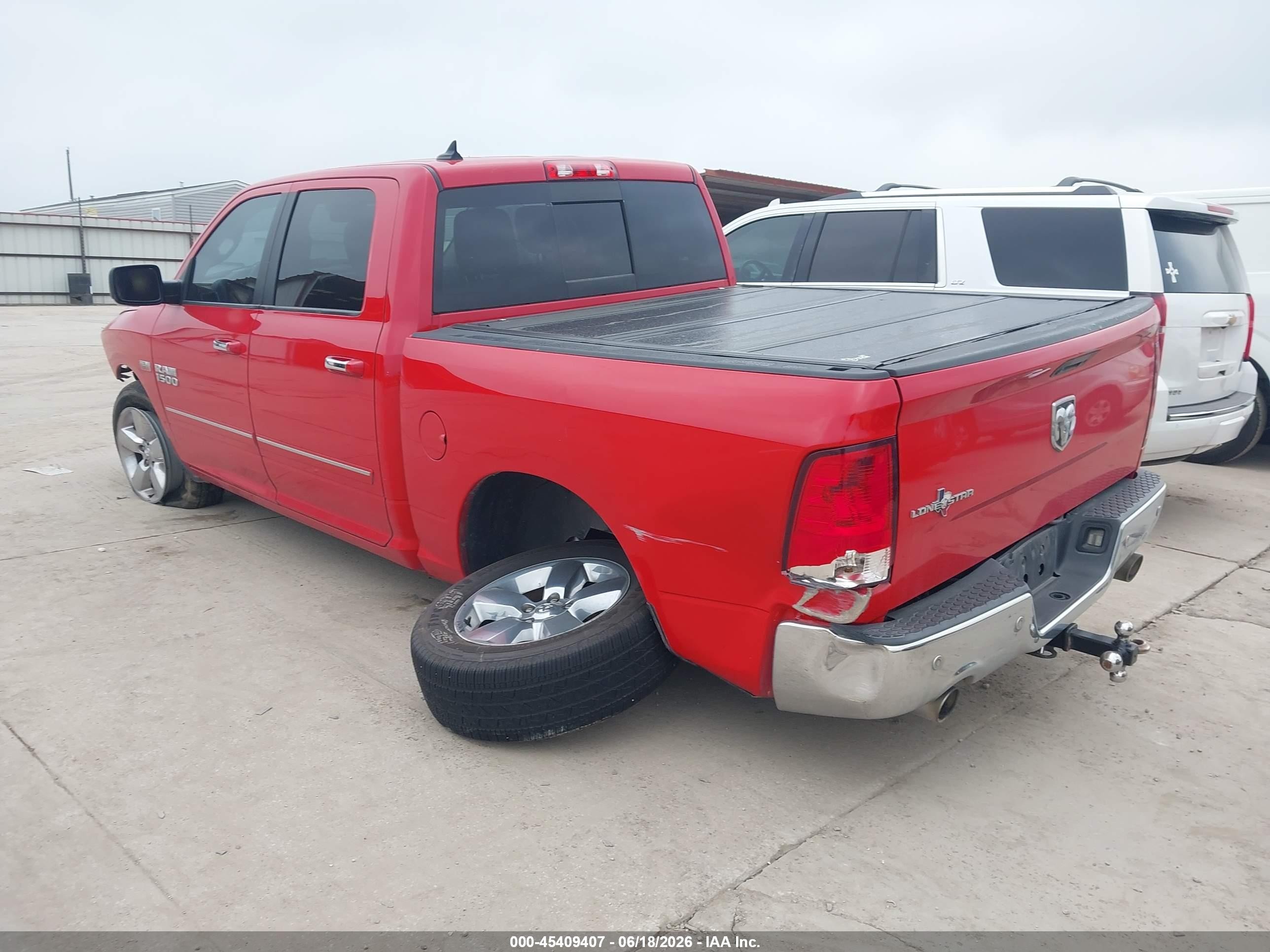 2014 Ram 1500 Lone Star Красный vin: 1C6RR6LT2ES366616