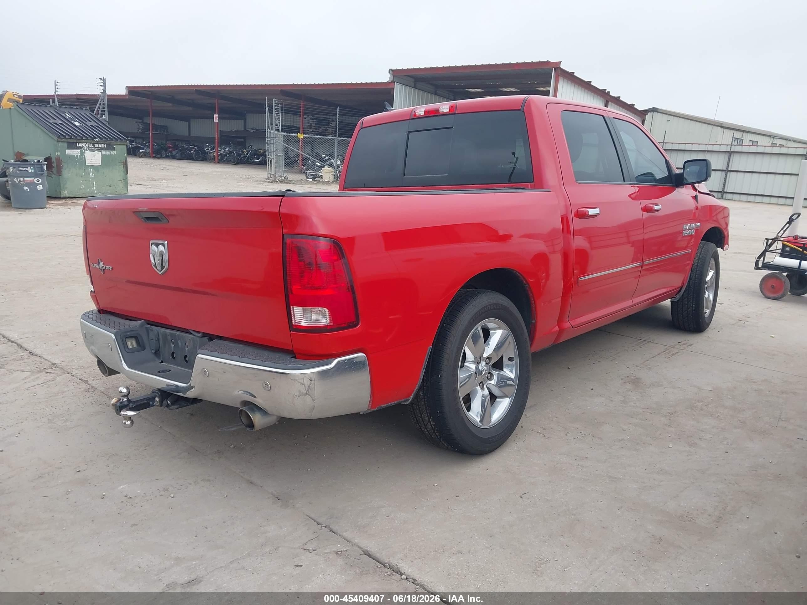 2014 Ram 1500 Lone Star Красный vin: 1C6RR6LT2ES366616