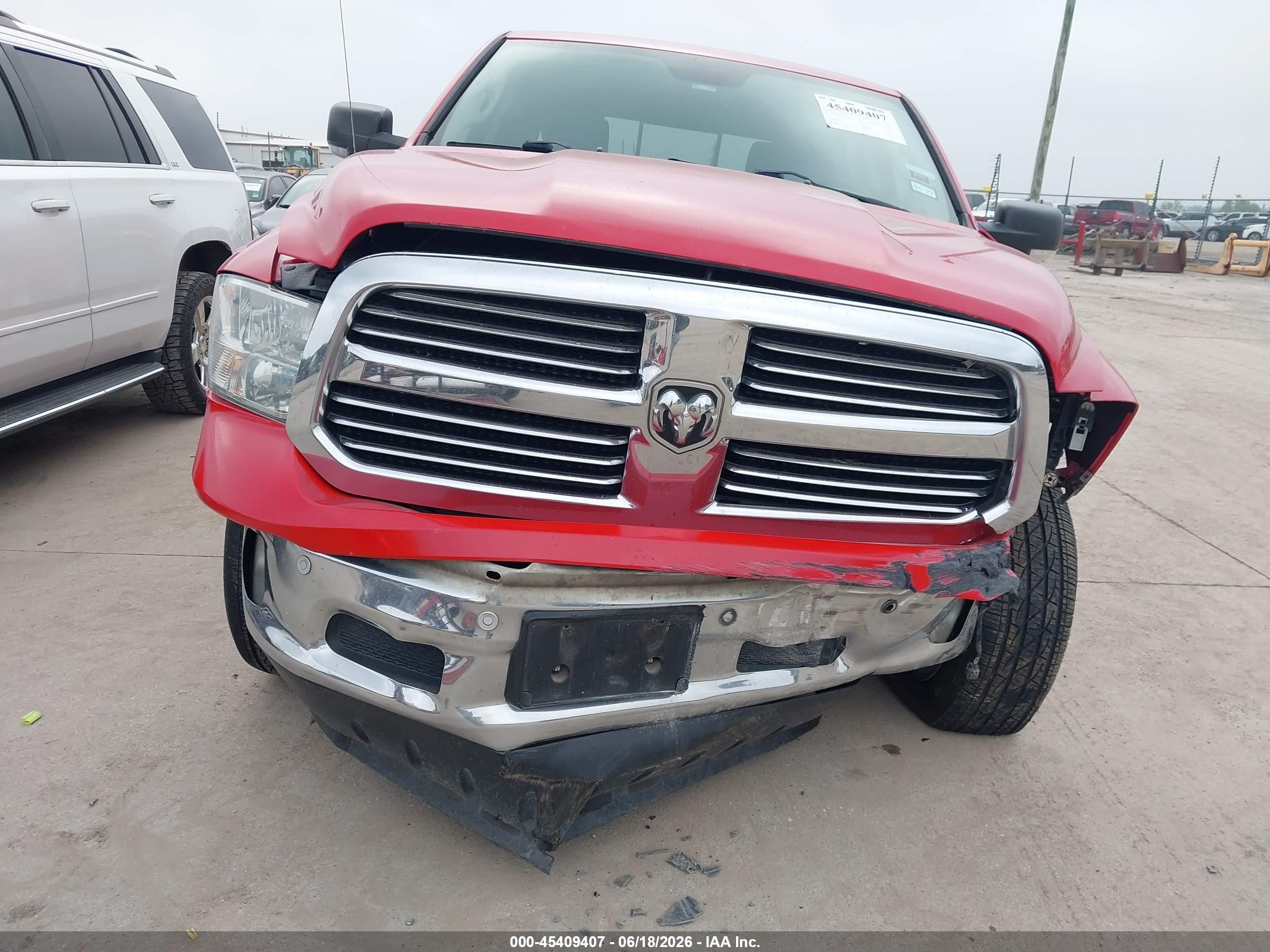 2014 Ram 1500 Lone Star Красный vin: 1C6RR6LT2ES366616