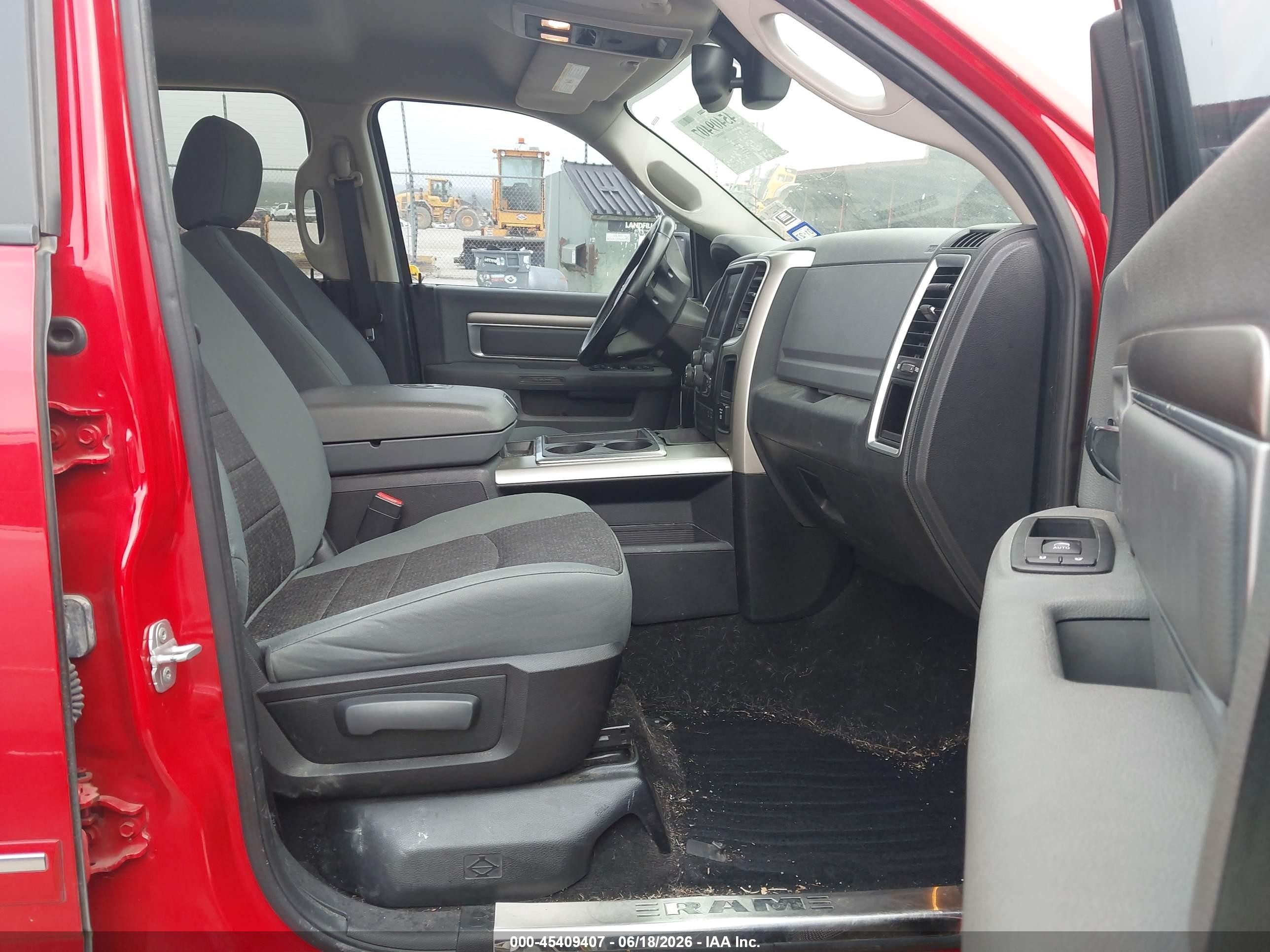 2014 Ram 1500 Lone Star Красный vin: 1C6RR6LT2ES366616