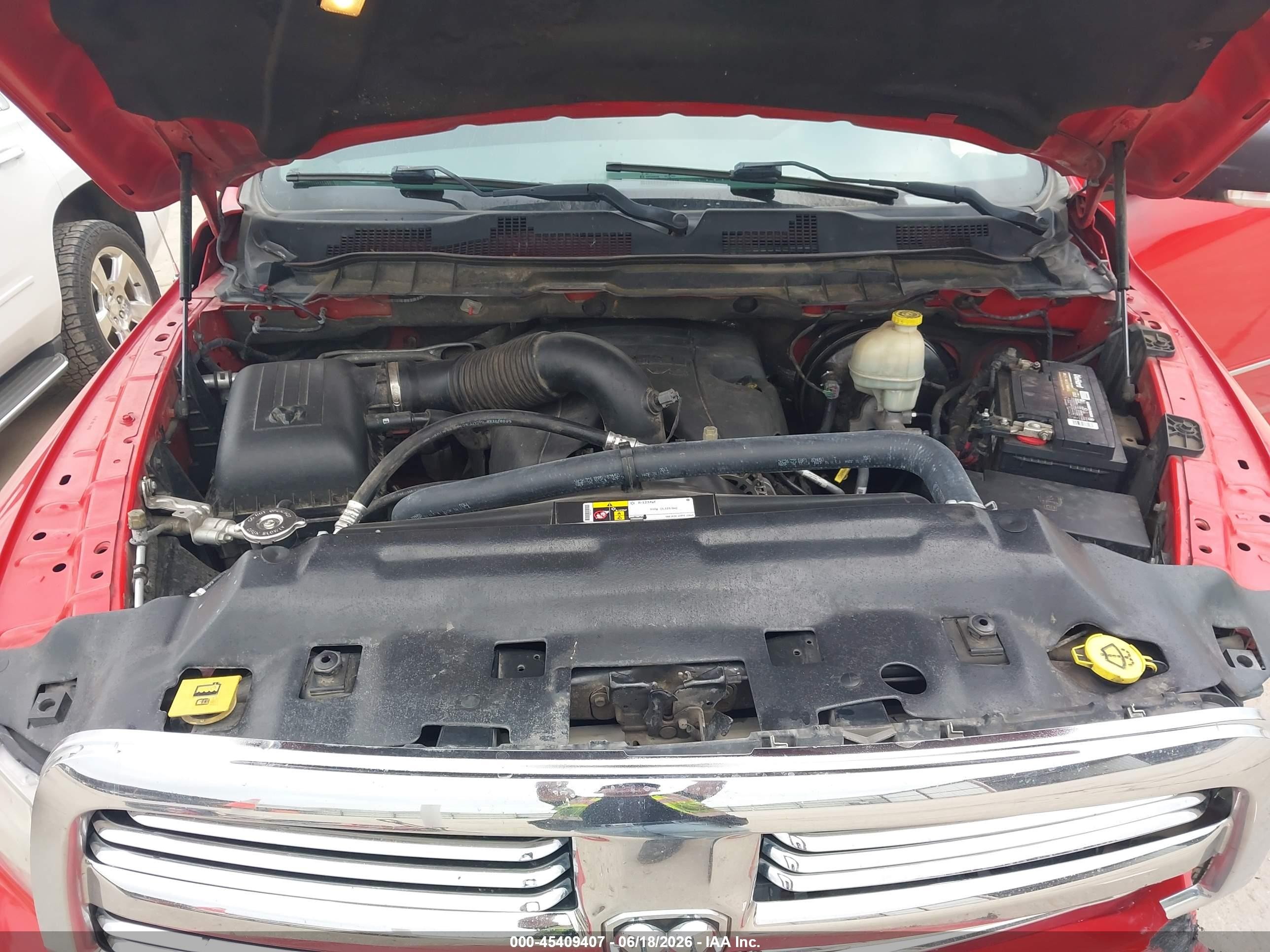2014 Ram 1500 Lone Star Красный vin: 1C6RR6LT2ES366616