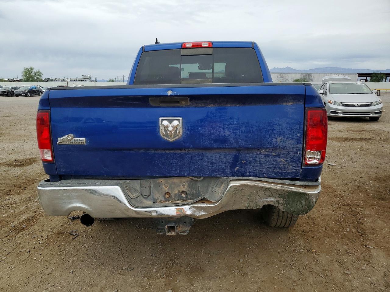 2014 Ram 1500 Slt Blue vin: 1C6RR6LT2ES403549