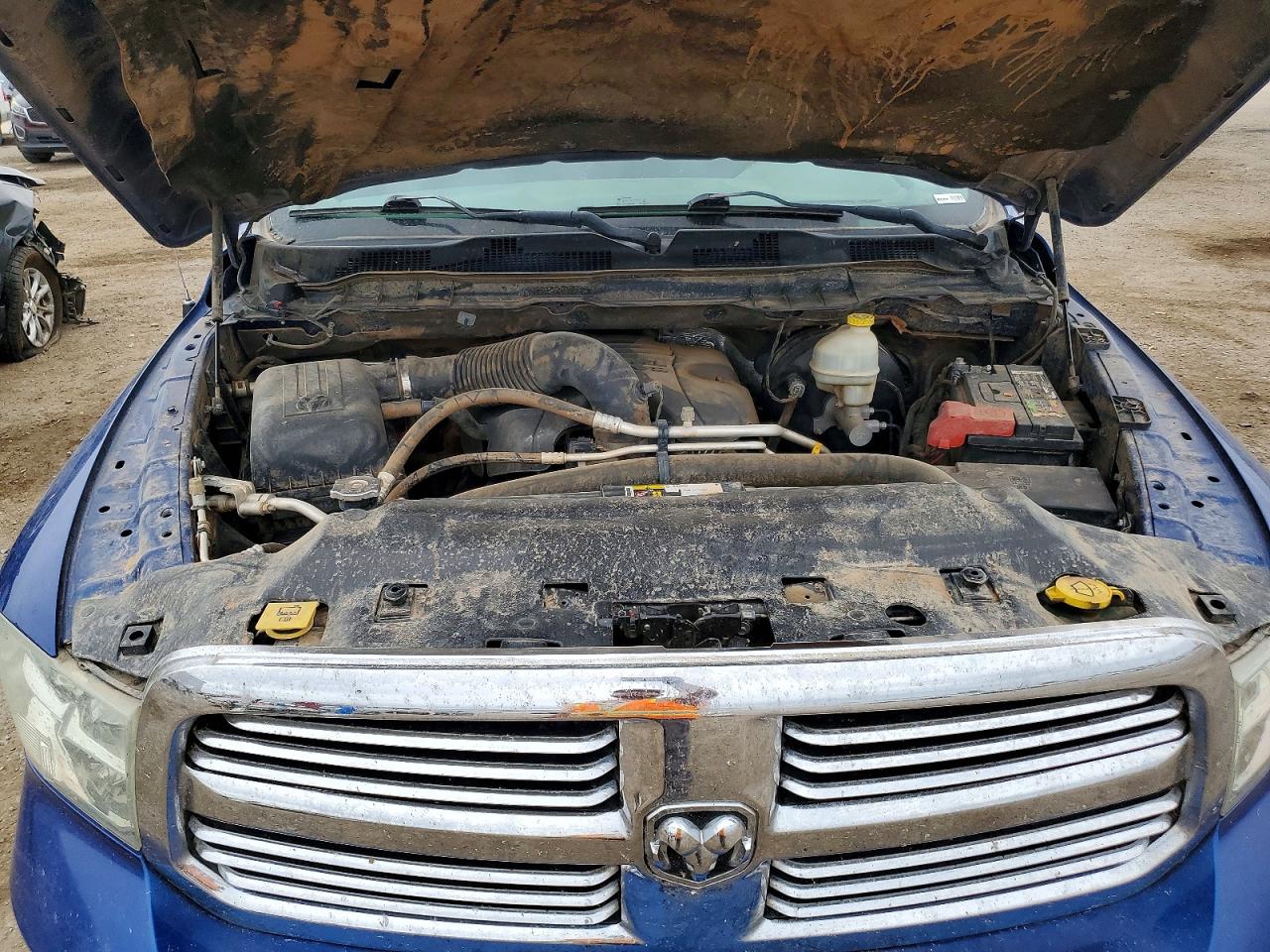 2014 Ram 1500 Slt Blue vin: 1C6RR6LT2ES403549