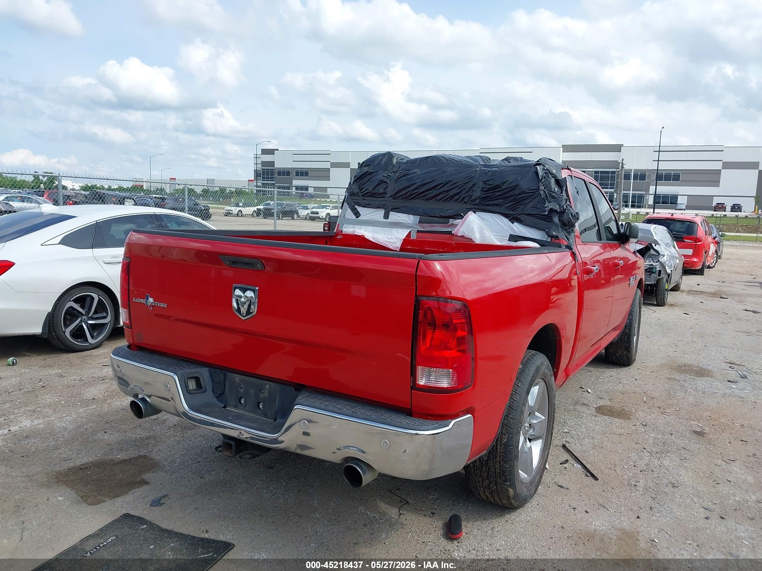 2014 Ram 1500 Lone Star Red vin: 1C6RR6LT2ES435434