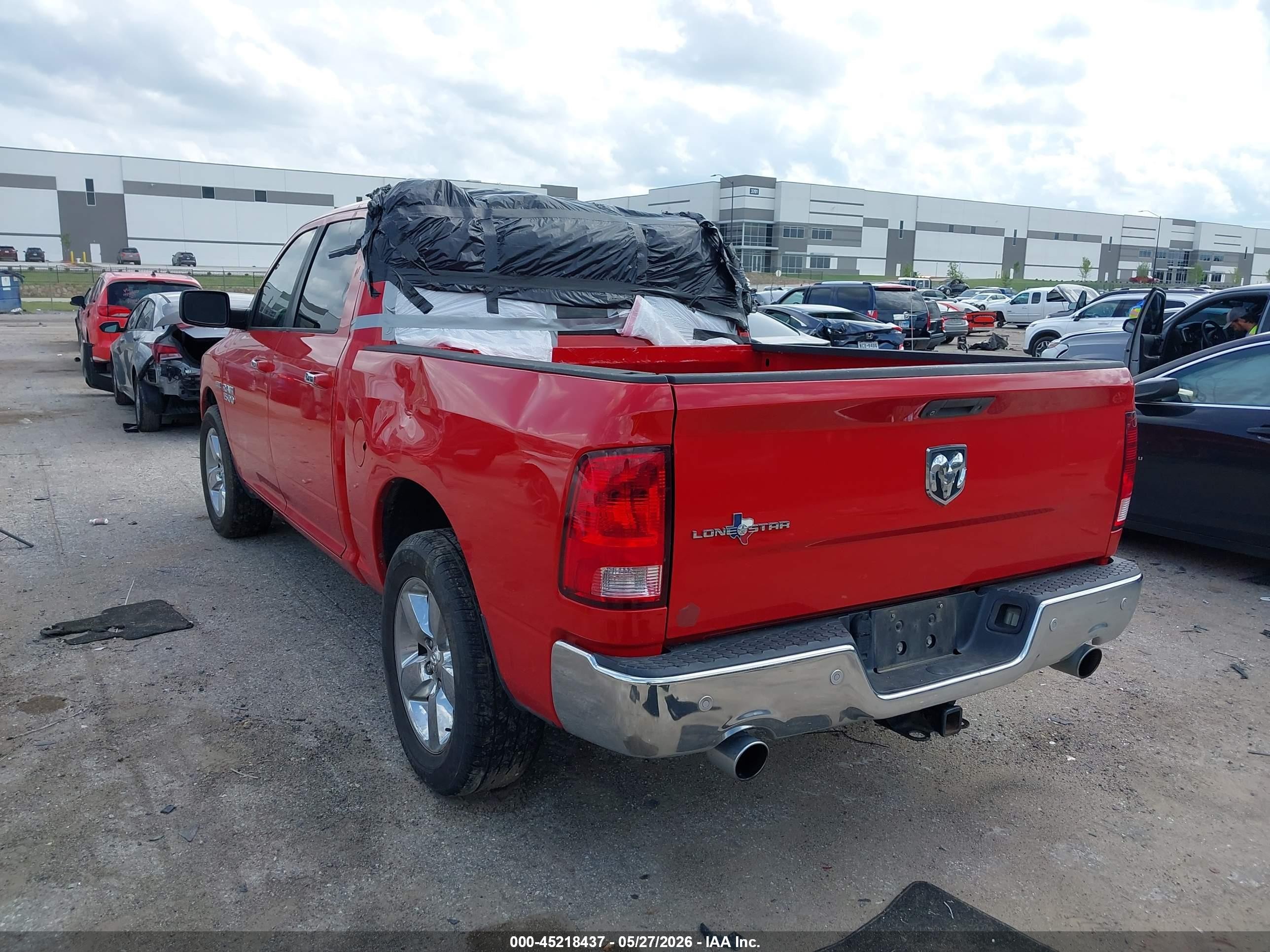 2014 Ram 1500 Lone Star Red vin: 1C6RR6LT2ES435434