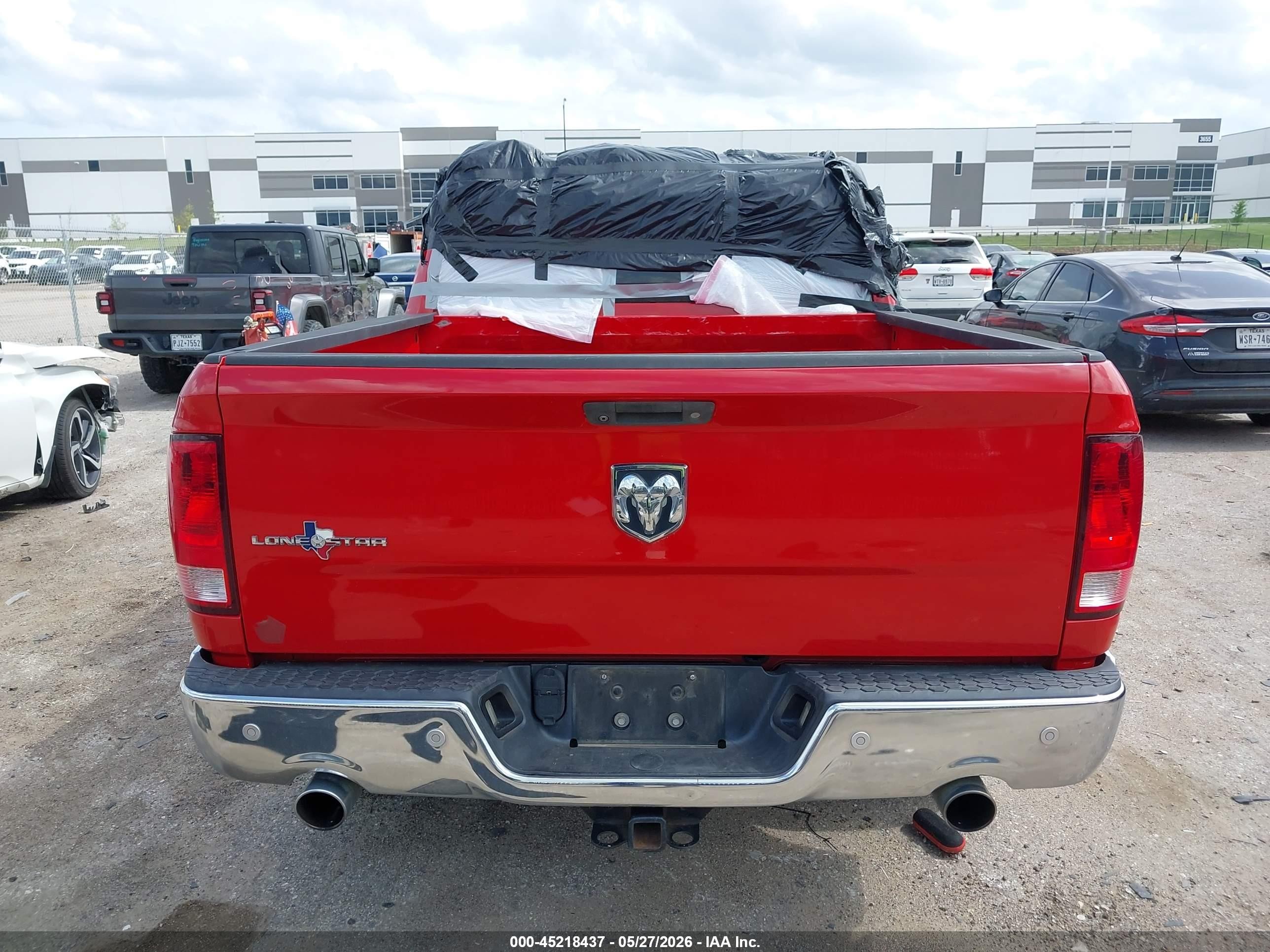 2014 Ram 1500 Lone Star Red vin: 1C6RR6LT2ES435434