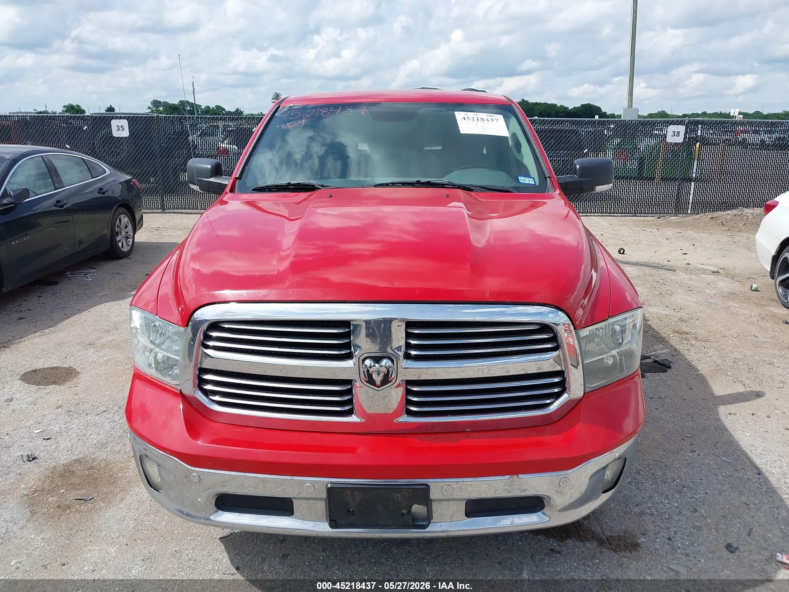 2014 Ram 1500 Lone Star Red vin: 1C6RR6LT2ES435434