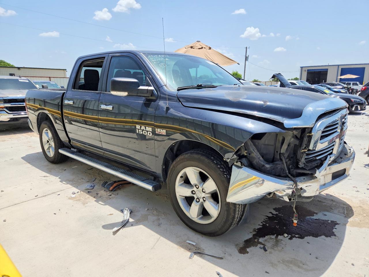 2015 Ram 1500 Slt Gray vin: 1C6RR6LT2FS761803