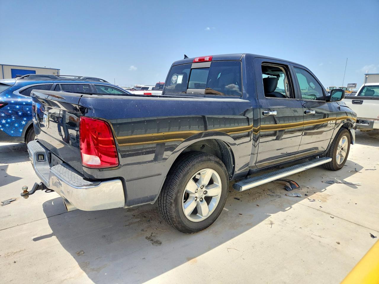 2015 Ram 1500 Slt Gray vin: 1C6RR6LT2FS761803