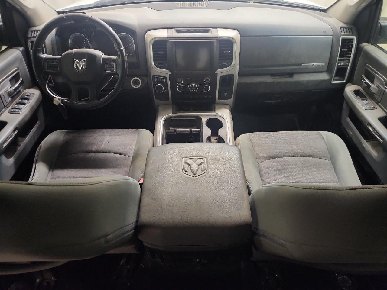 2019 Ram 1500 Classic Slt White vin: 1C6RR6LT2KS627058 Damage: Steering Wheel, Torn, > 12 Inches