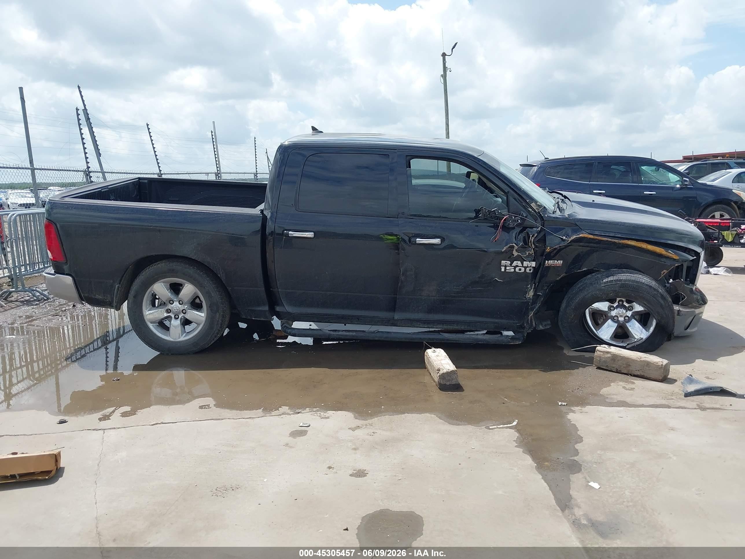 2013 Ram 1500 Lone Star Black vin: 1C6RR6LT3DS540644