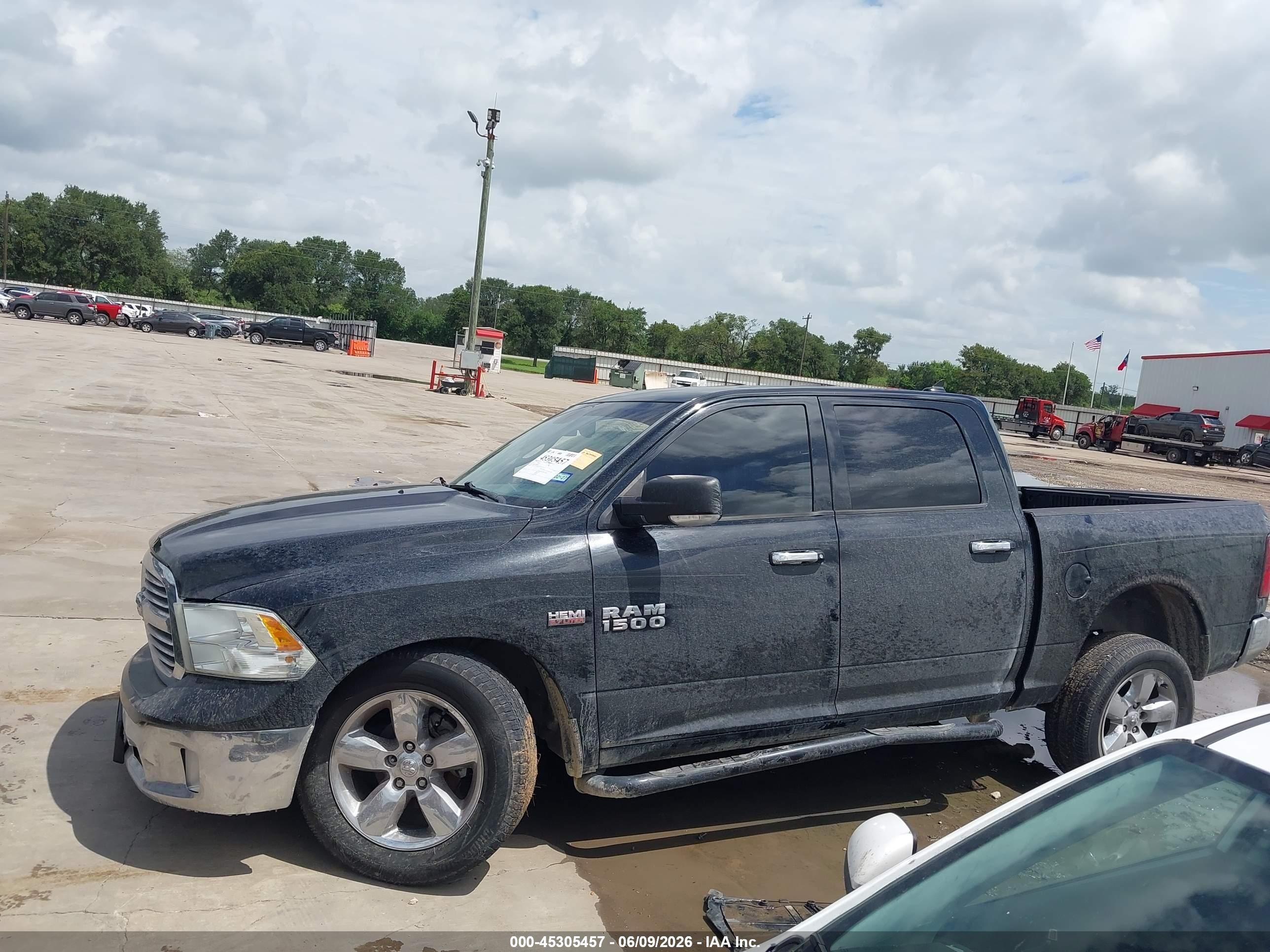 2013 Ram 1500 Lone Star Black vin: 1C6RR6LT3DS540644