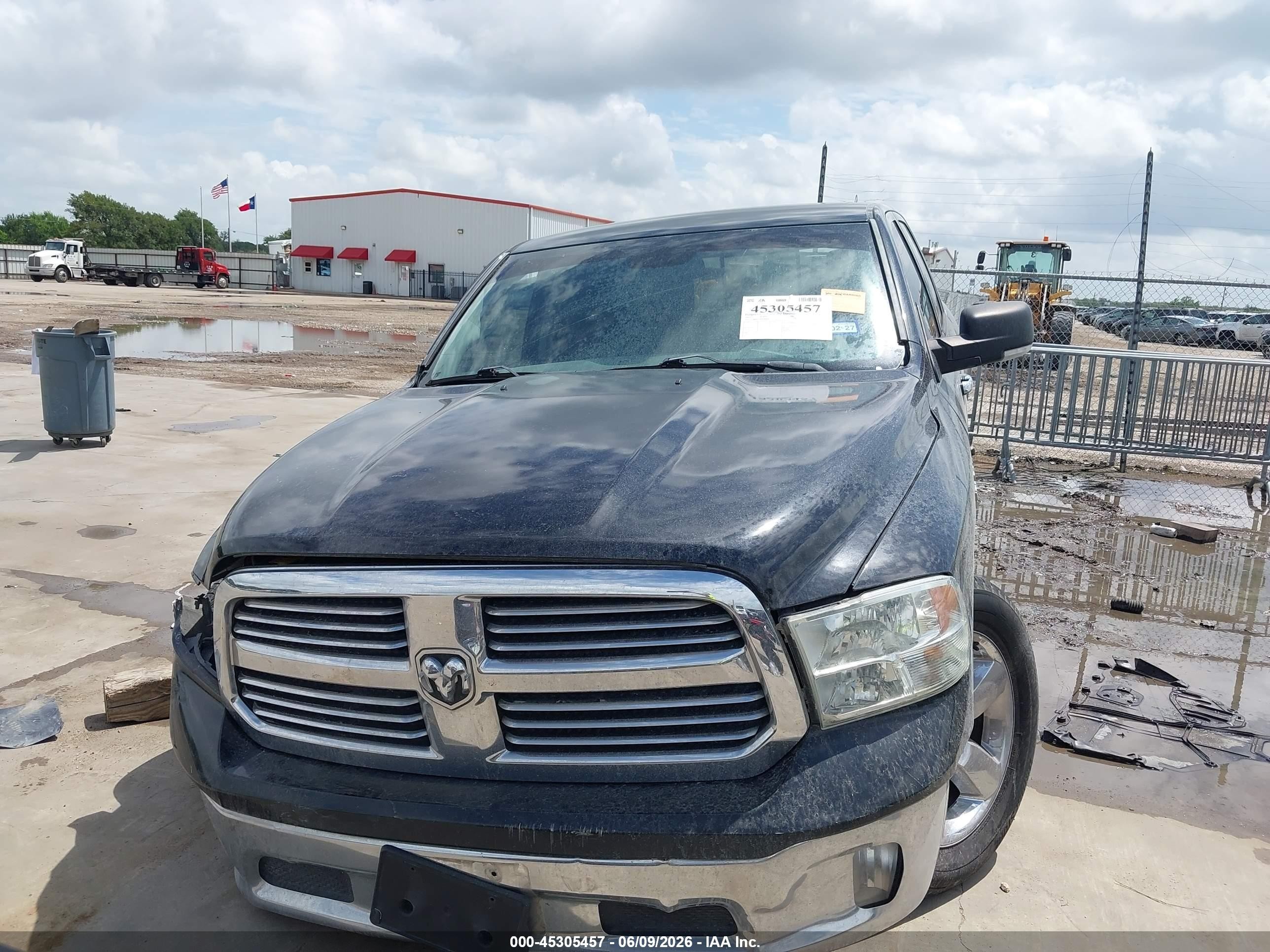 2013 Ram 1500 Lone Star Black vin: 1C6RR6LT3DS540644