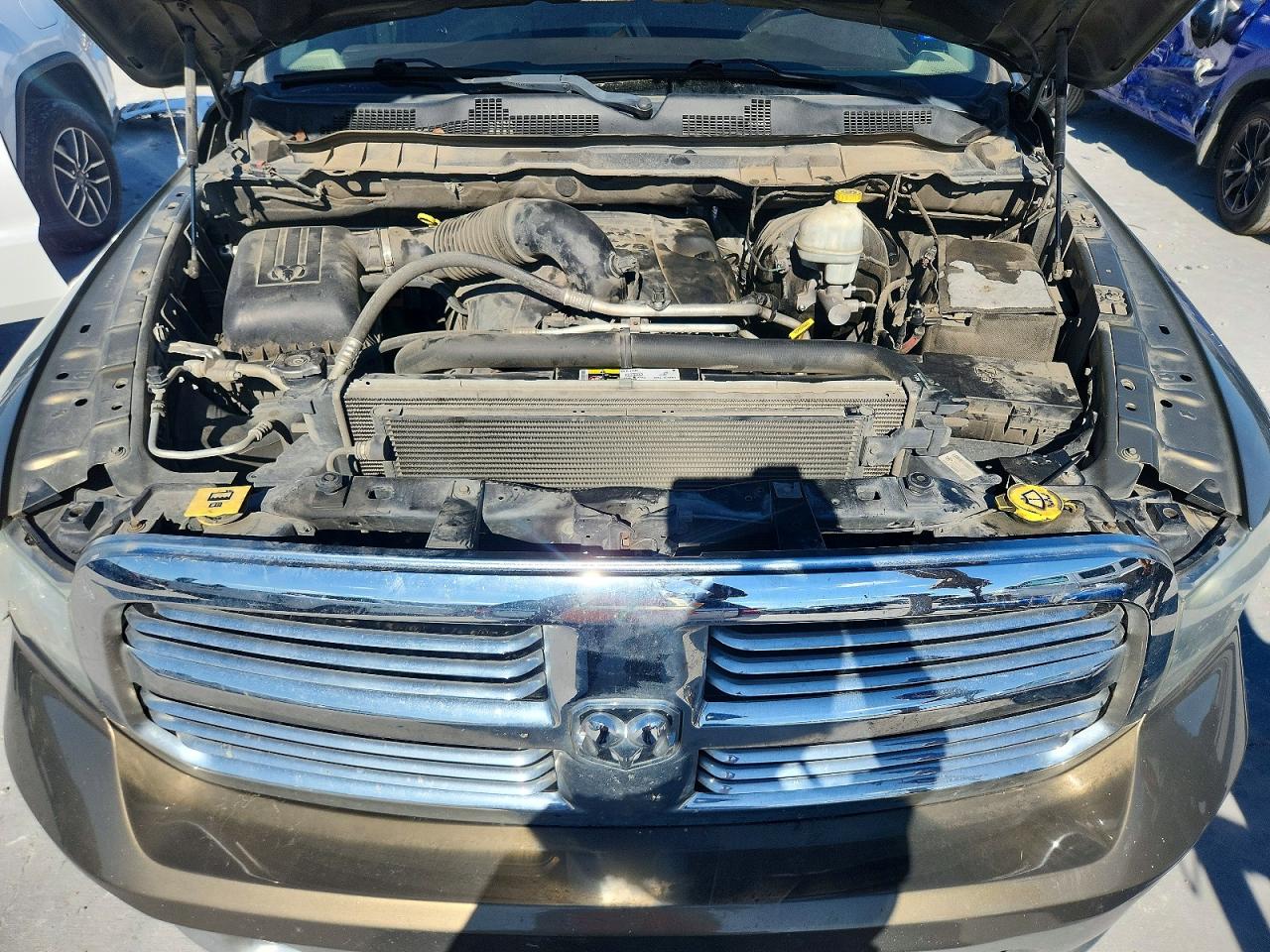 2013 Ram 1500 Slt Brown vin: 1C6RR6LT3DS655907