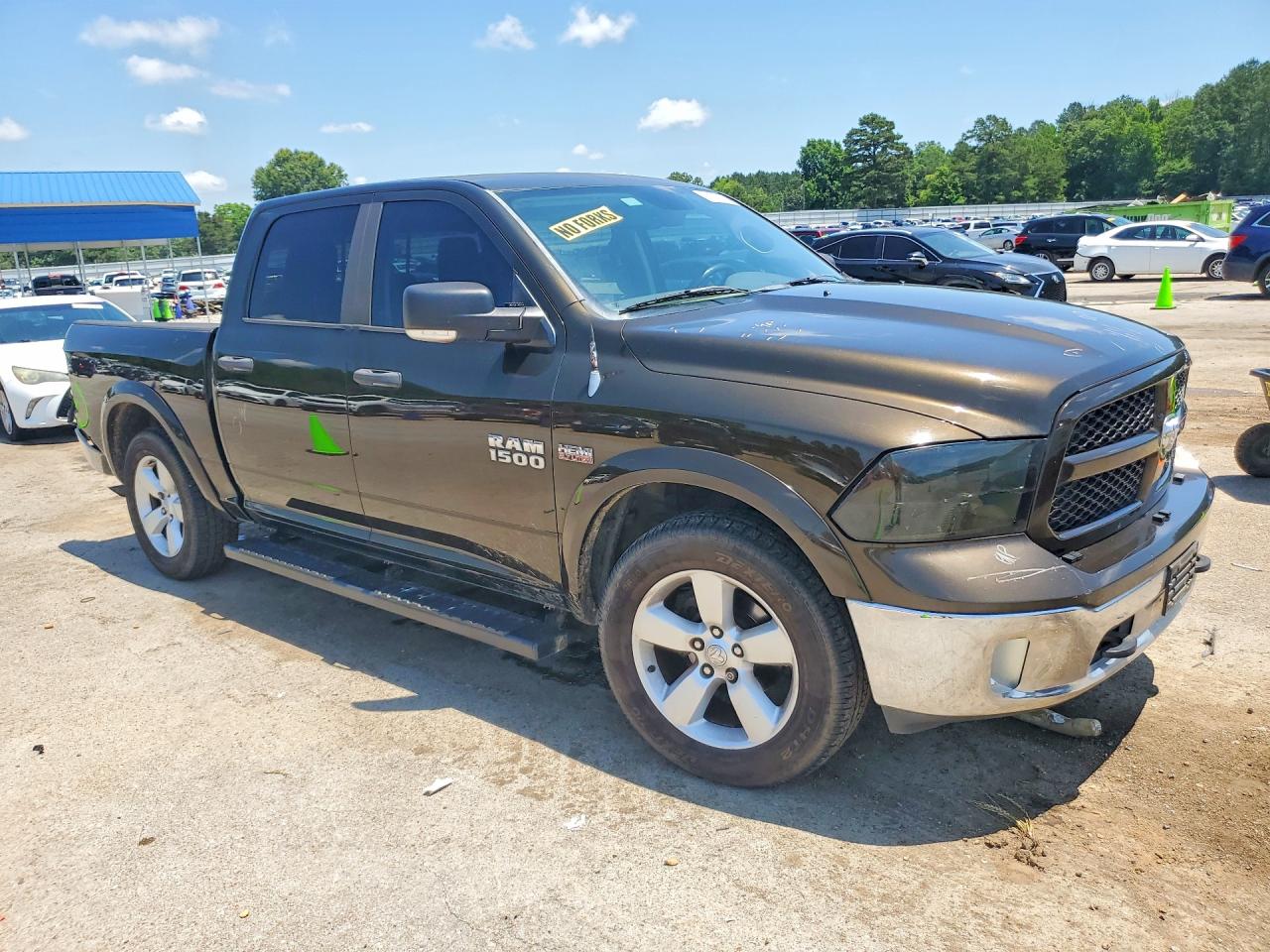 2013 Ram 1500 Slt Brown vin: 1C6RR6LT3DS705625