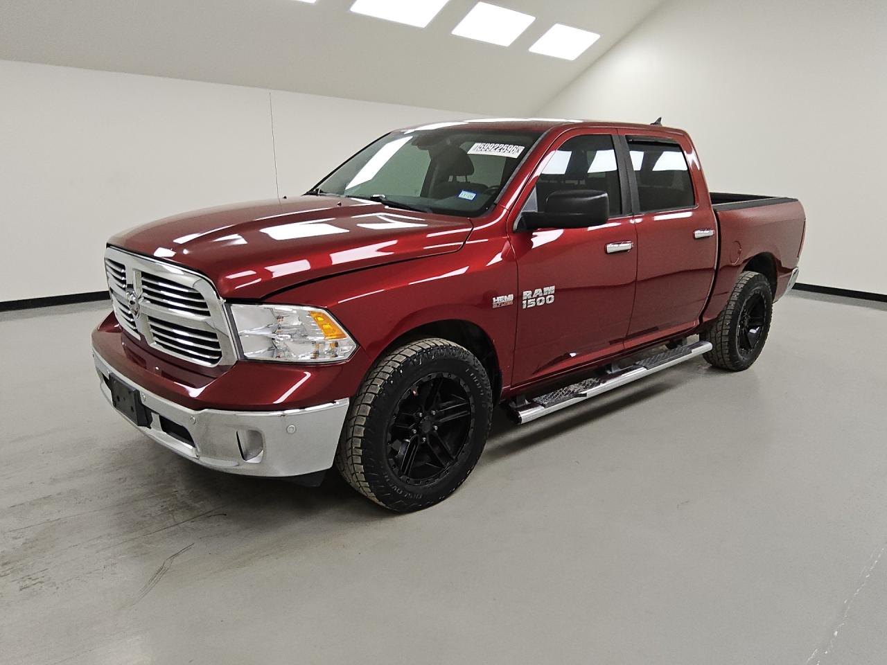 2014 Ram 1500 Slt Red vin: 1C6RR6LT3ES121825 Damage: Left Front Wheel, Aftermarket, Acceptable