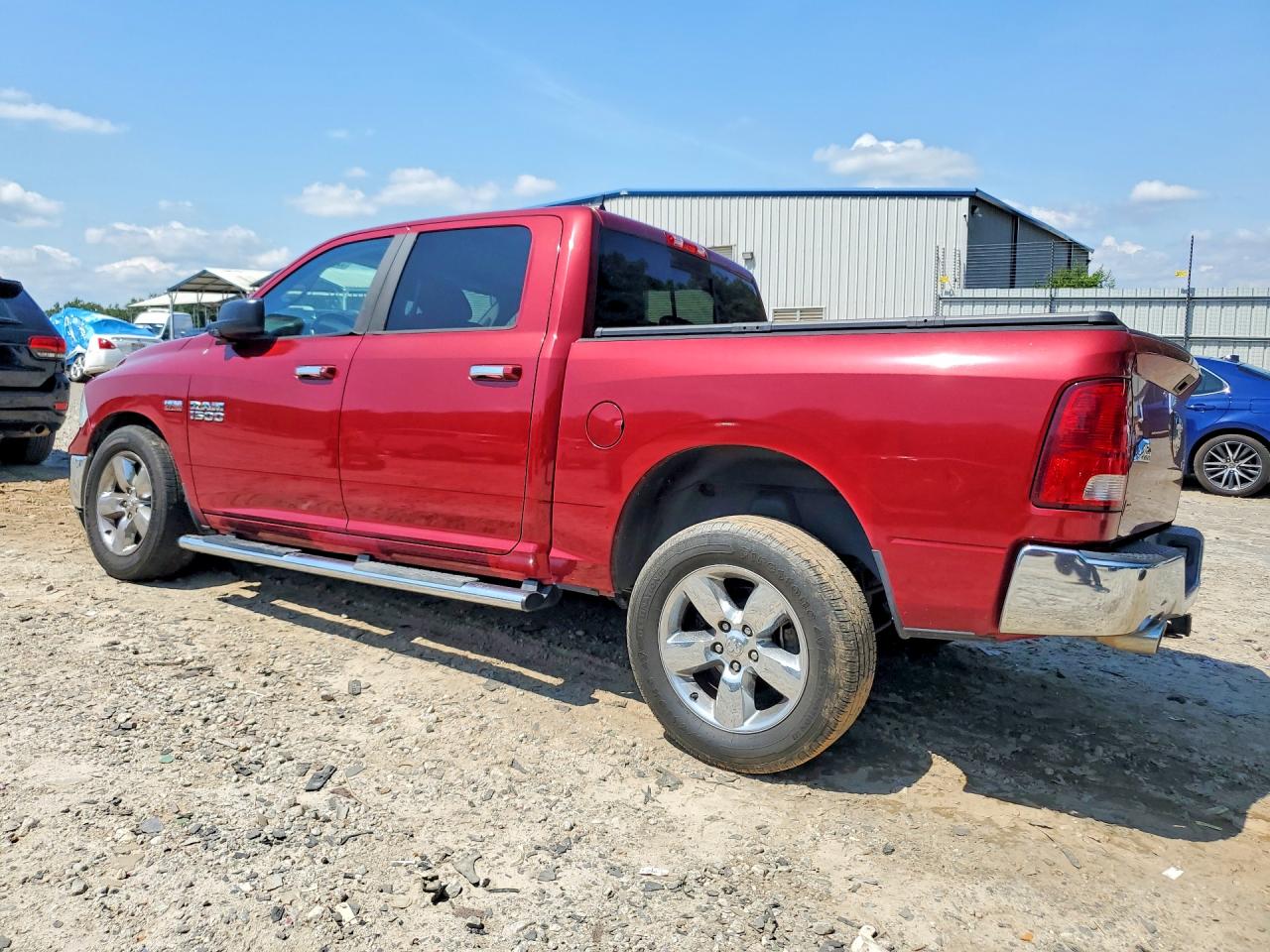 2014 Ram 1500 Slt Red vin: 1C6RR6LT3ES249904