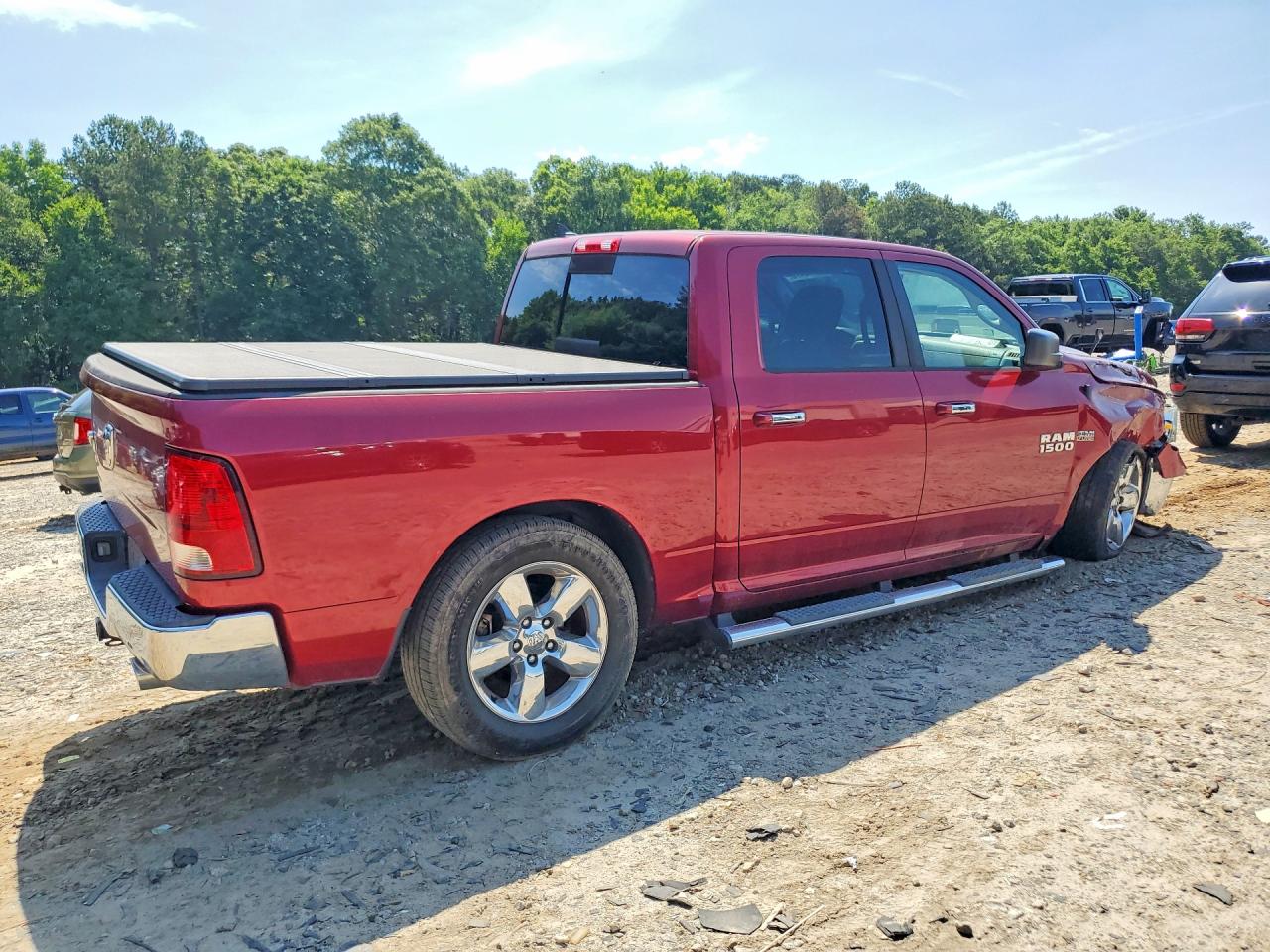 2014 Ram 1500 Slt Red vin: 1C6RR6LT3ES249904