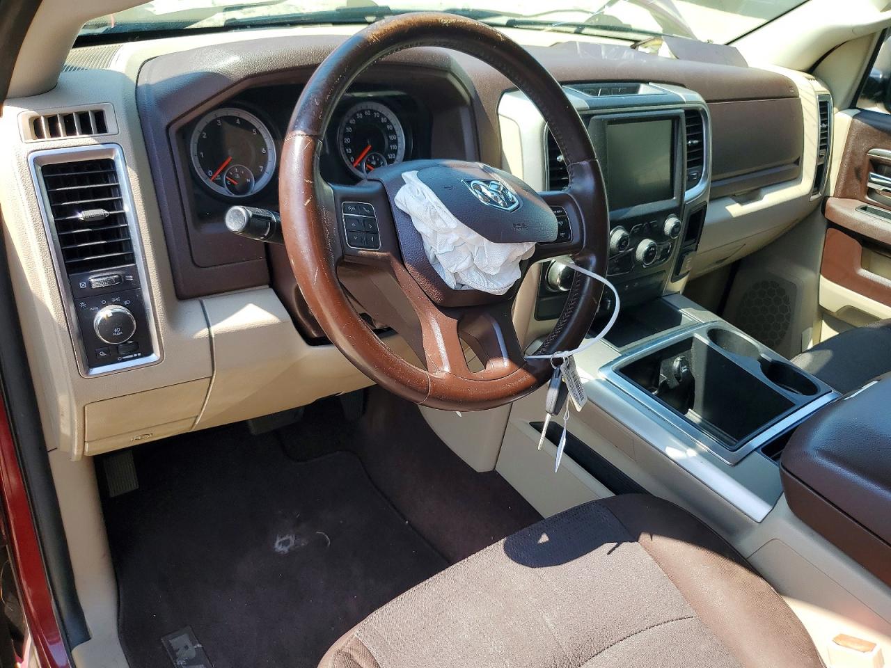 2014 Ram 1500 Slt Red vin: 1C6RR6LT3ES249904
