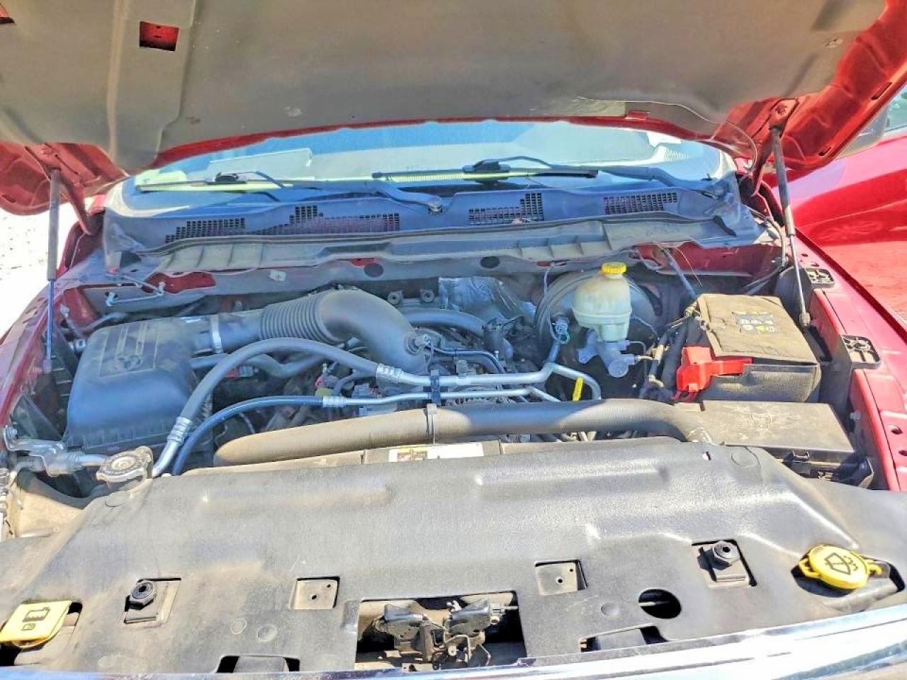 2014 Ram 1500 Slt Red vin: 1C6RR6LT3ES249904