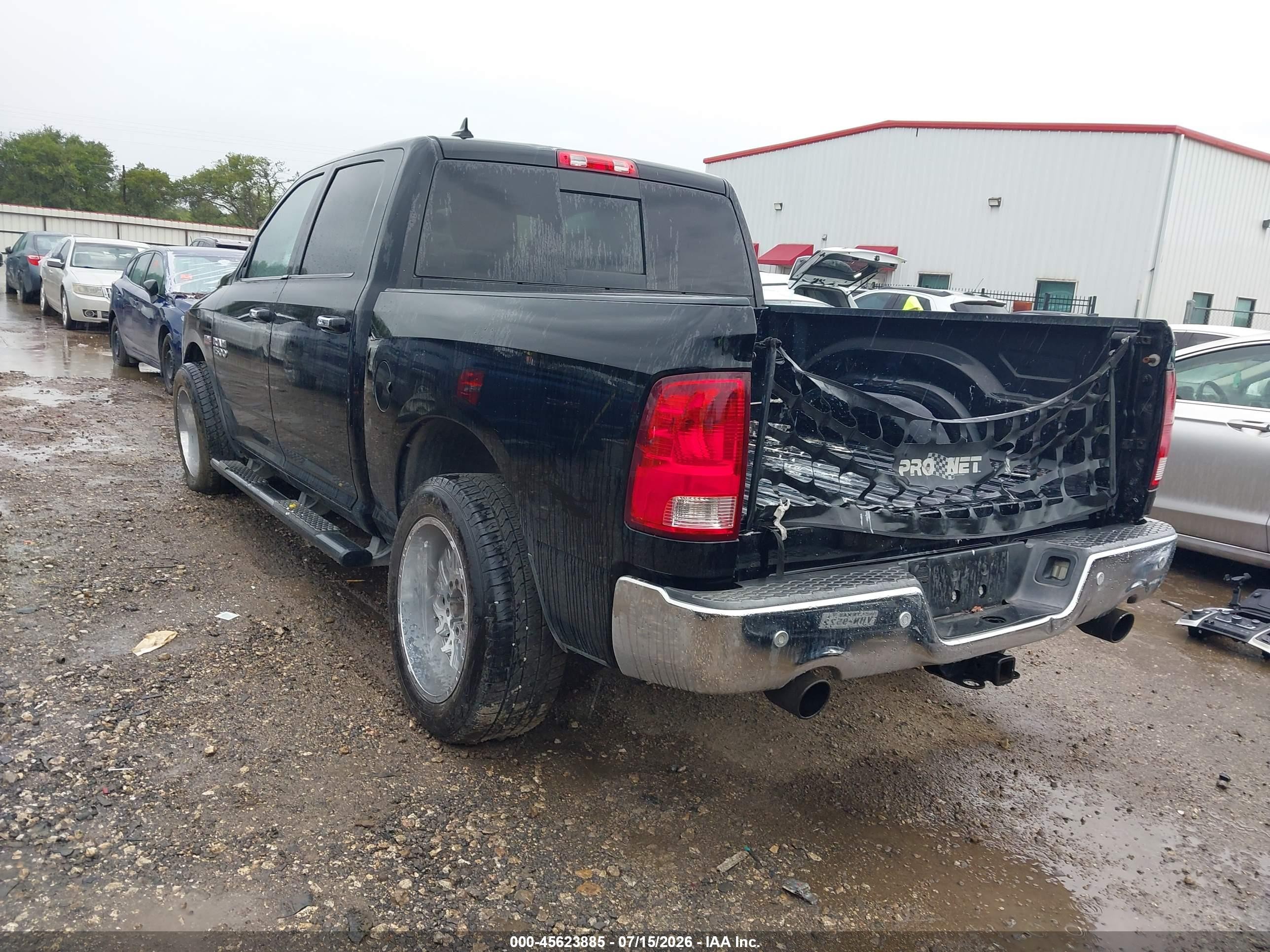 2014 Ram 1500 Lone Star Black vin: 1C6RR6LT3ES305355