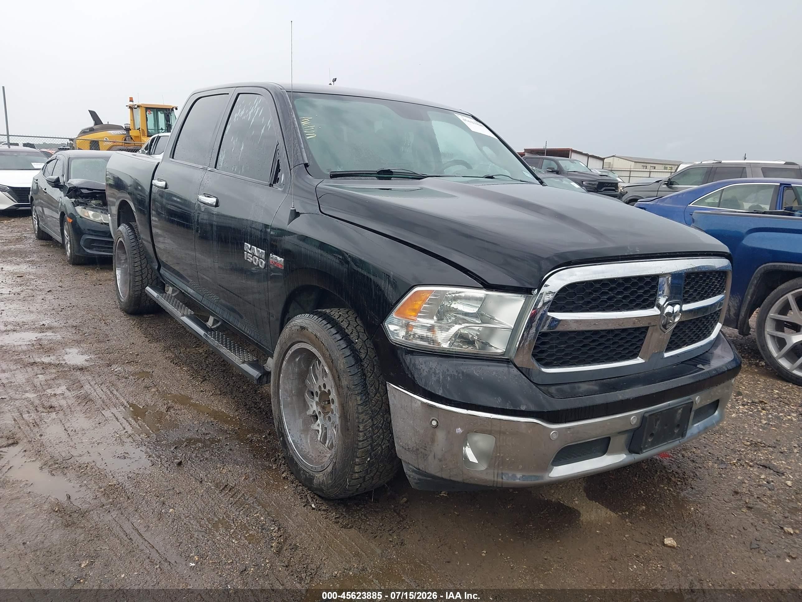 2014 Ram 1500 Lone Star Black vin: 1C6RR6LT3ES305355