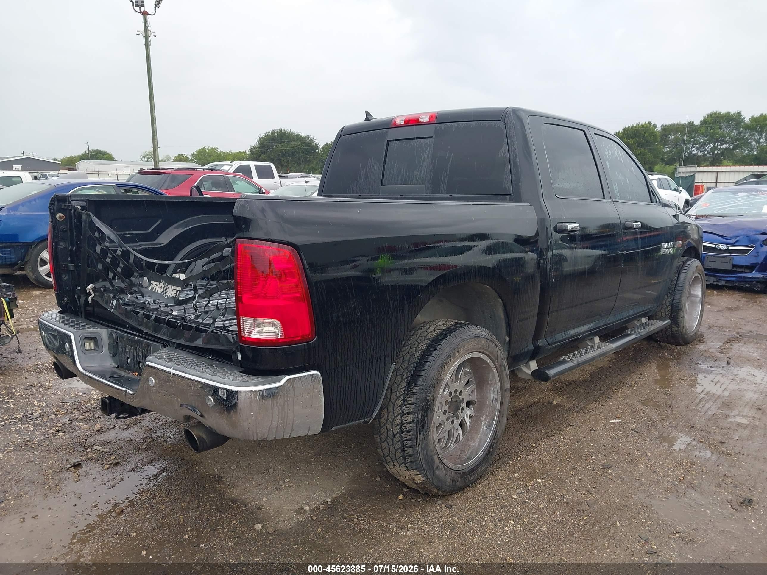 2014 Ram 1500 Lone Star Black vin: 1C6RR6LT3ES305355
