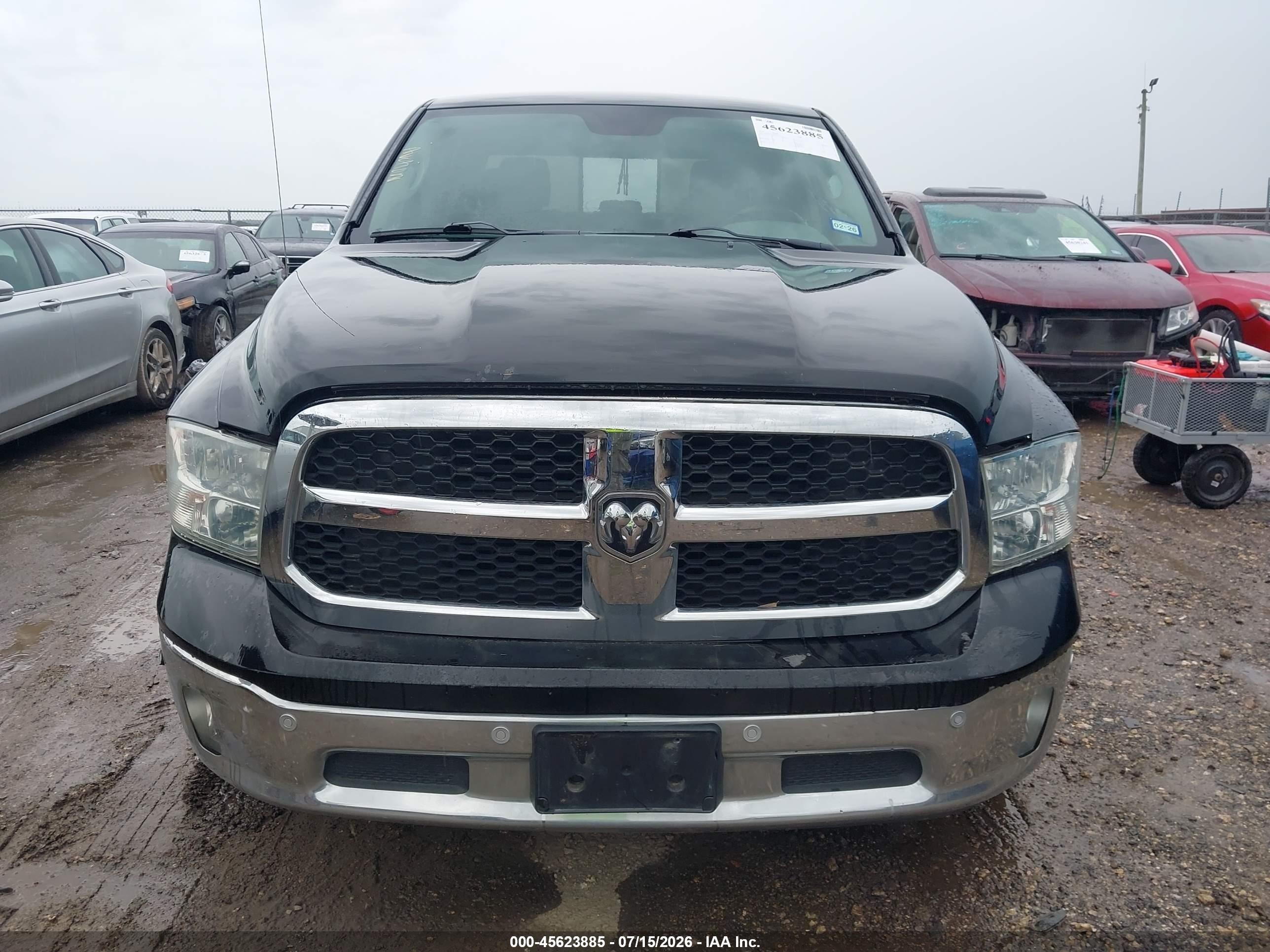 2014 Ram 1500 Lone Star Black vin: 1C6RR6LT3ES305355