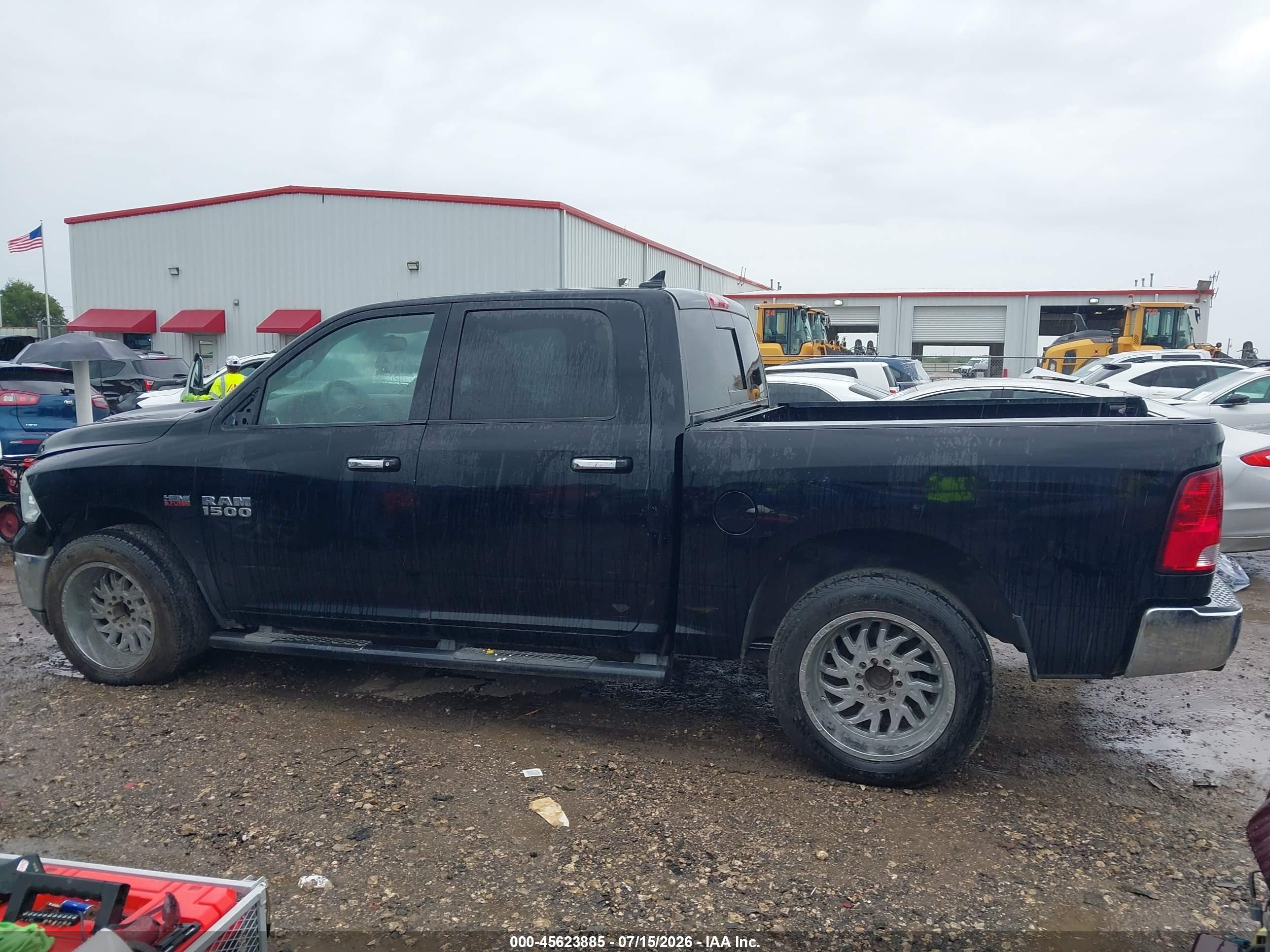 2014 Ram 1500 Lone Star Black vin: 1C6RR6LT3ES305355